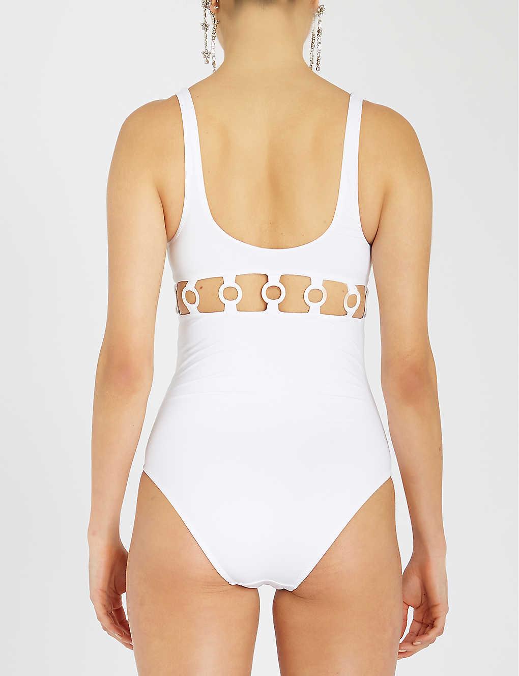 Myla Synthetic Waterloo Swimsuit In White Lyst Myla Synthetic Waterloo Swimsuit In White Lyst