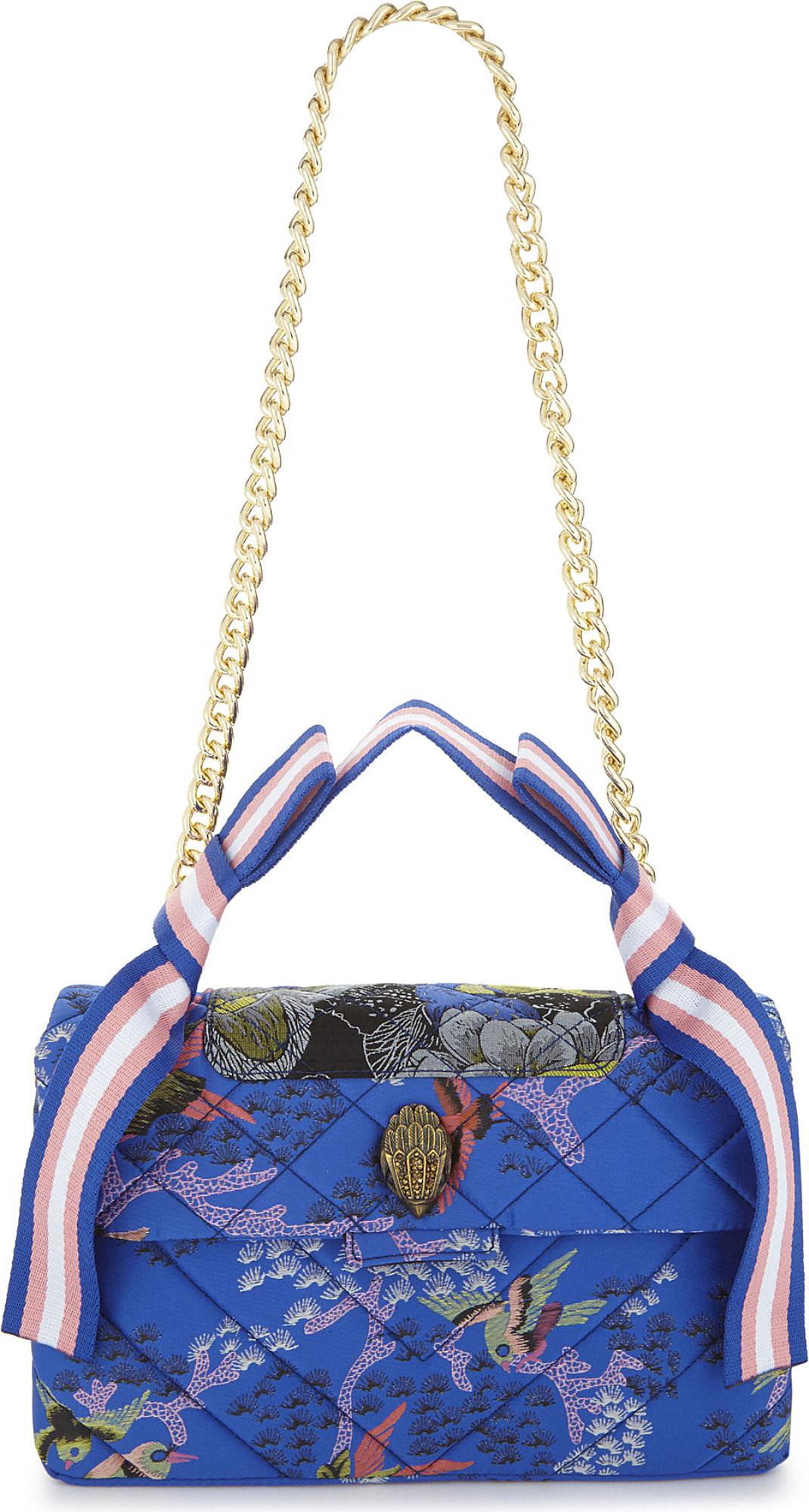 kurt geiger blue bag