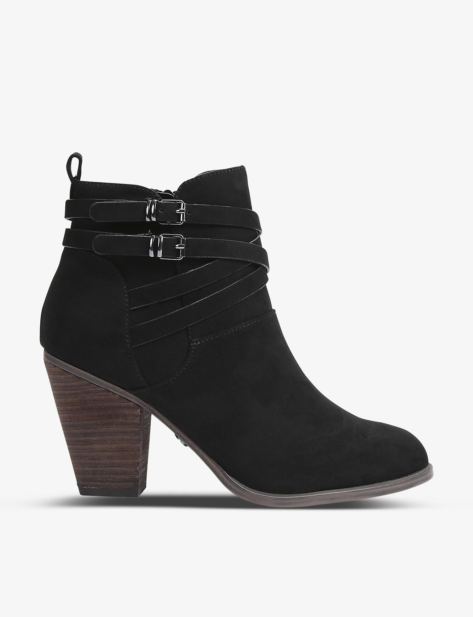 KG by Kurt Geiger Spike 3 Bucklefastening Fauxleather Ankle Boots in