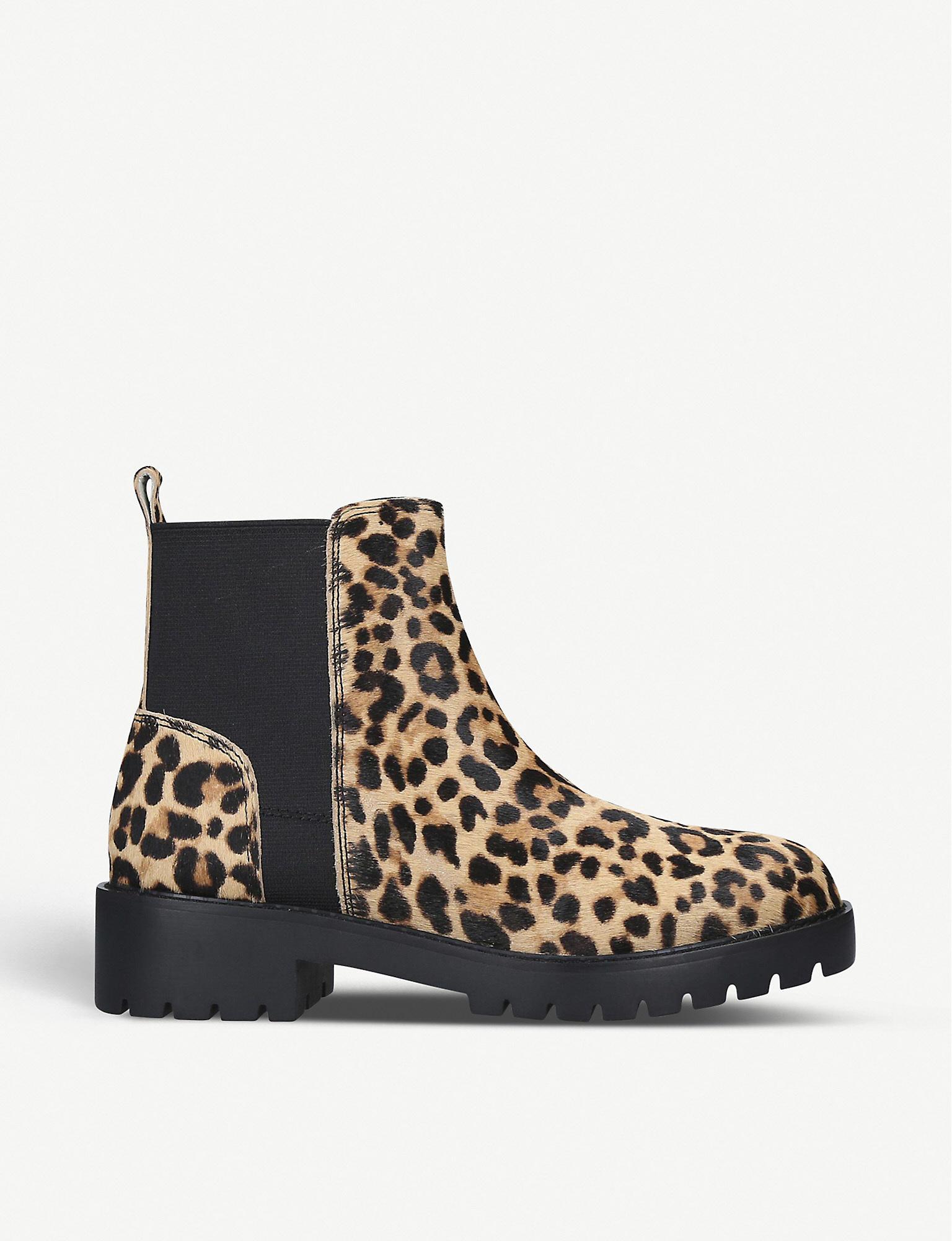 boots leopard steve madden