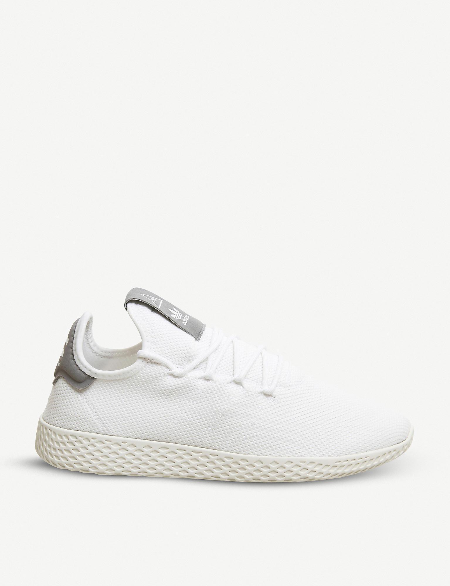 adidas Pharrell Williams Tennis Hu Shoes in White | Lyst
