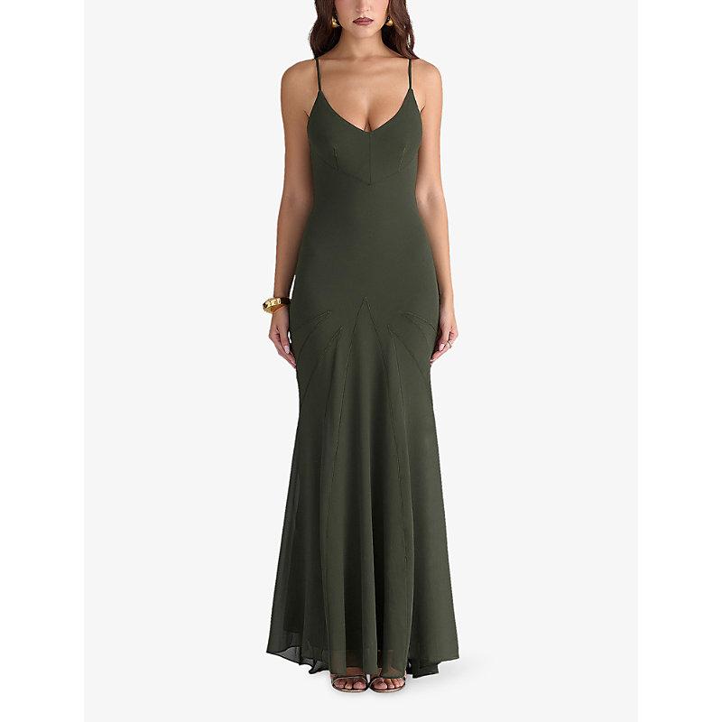 plus size green wrap dress Gigi Wrap Dress | Color - Magnolia Toile / 0