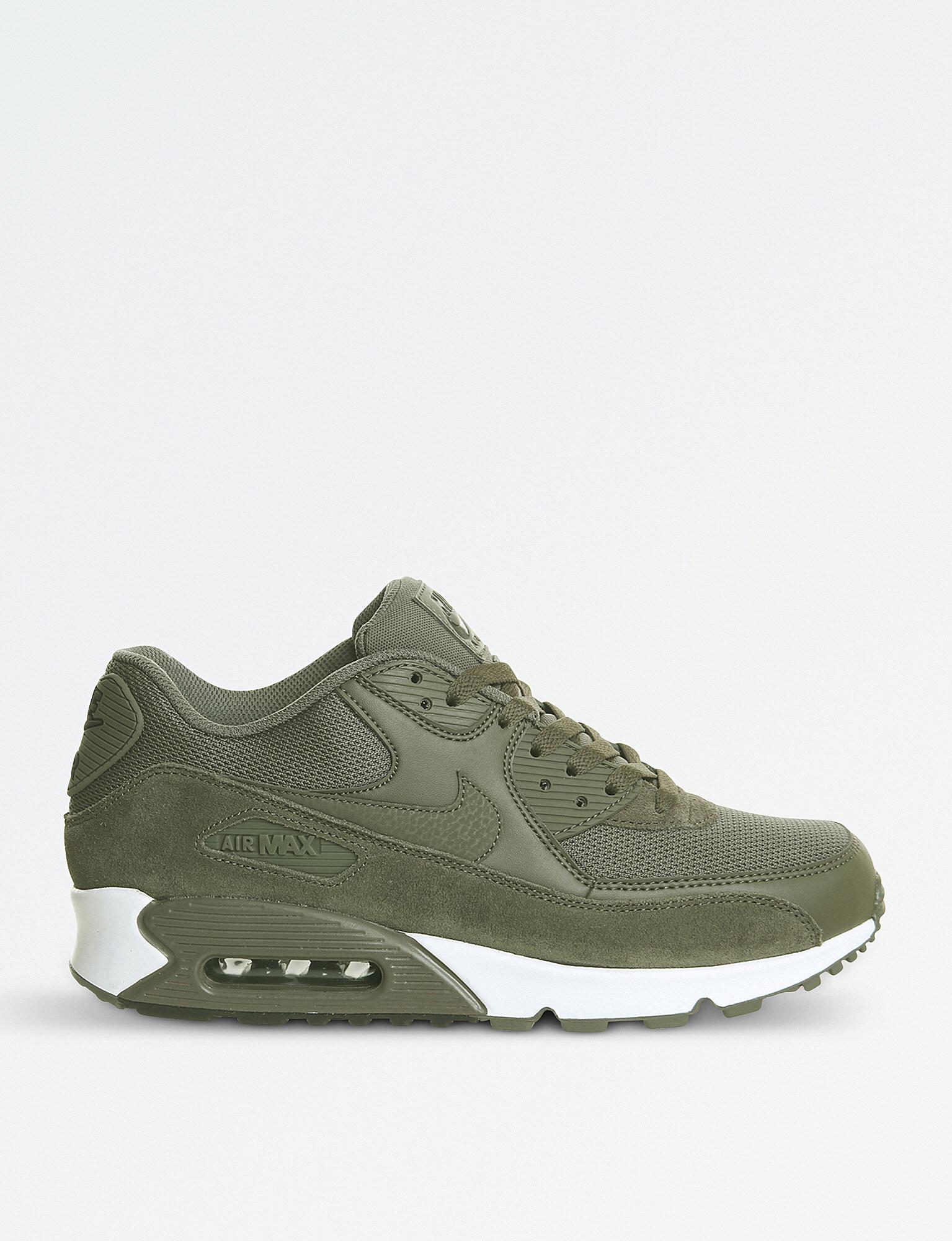 Air Max 90 Suede And Mesh Trainers