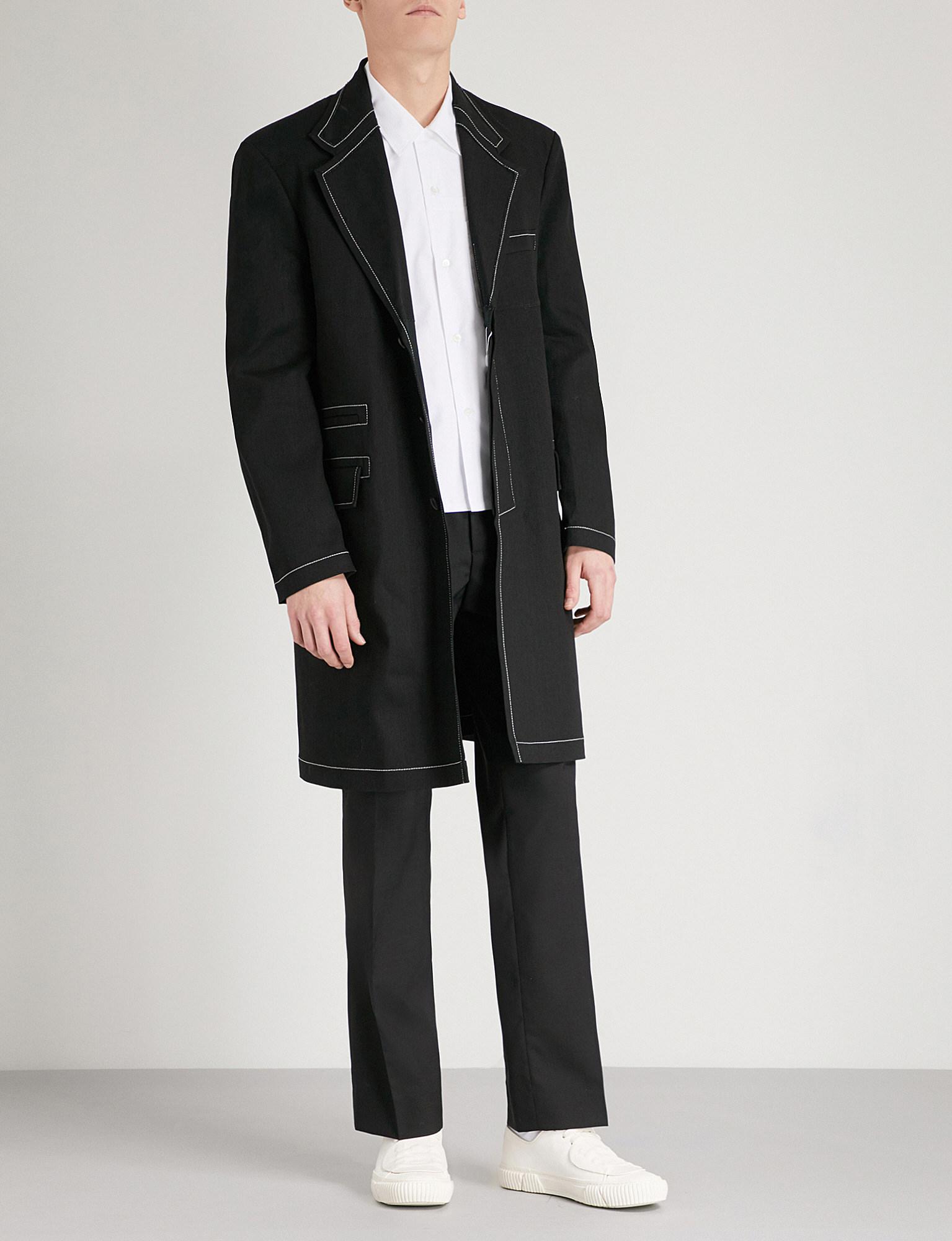 M最新デザインの Maison Margiela coat チェスターコート ジャケット 