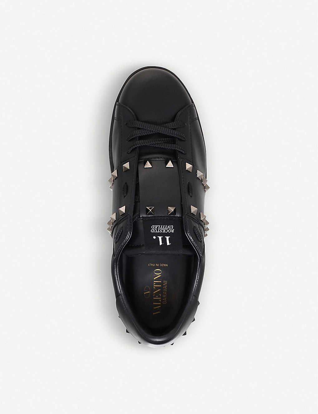 valentino rockstud tennis shoes