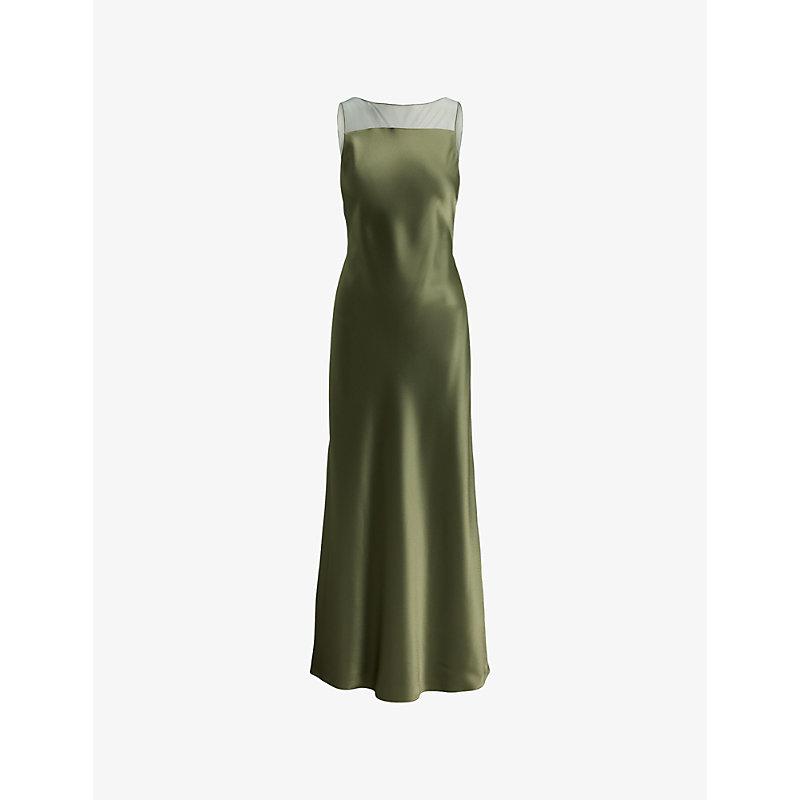 one strap green dress One Shoulder Green Sequins Mermaid Prom Dresses, Green Sequins Mermaid Formal Dresses, US 2 / Custom Color / No Rush main image 1