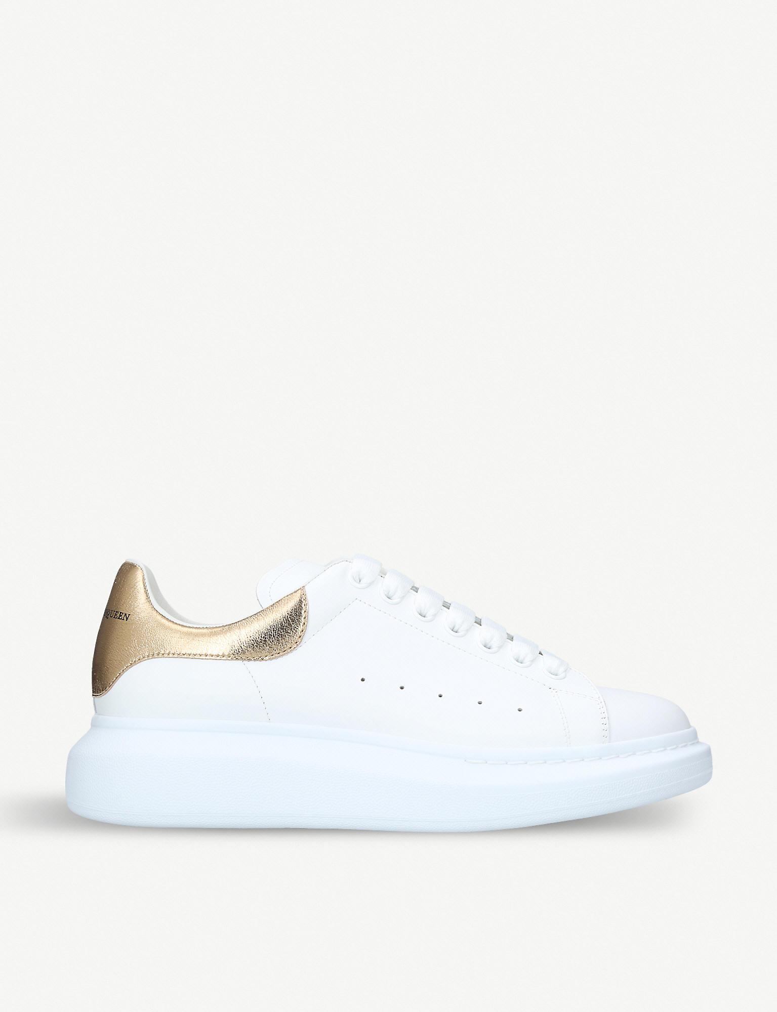 alexander mcqueen trainers white