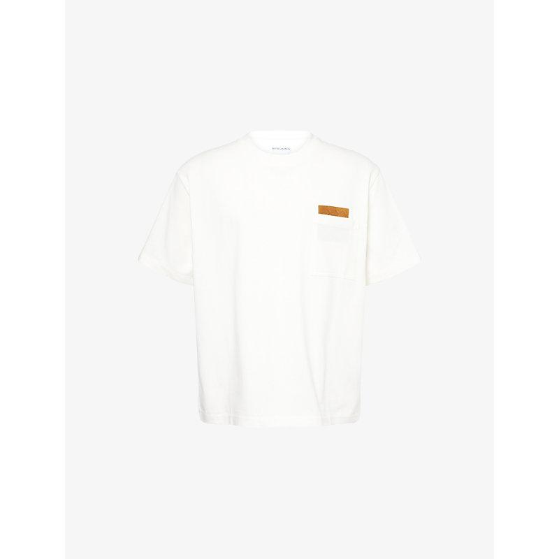 ★BOTTEGA VENETA★ピマ コットン ジャージ 半袖 Tシャツ Bottega Veneta Short sleeve t-shirts for Men | Online Sale