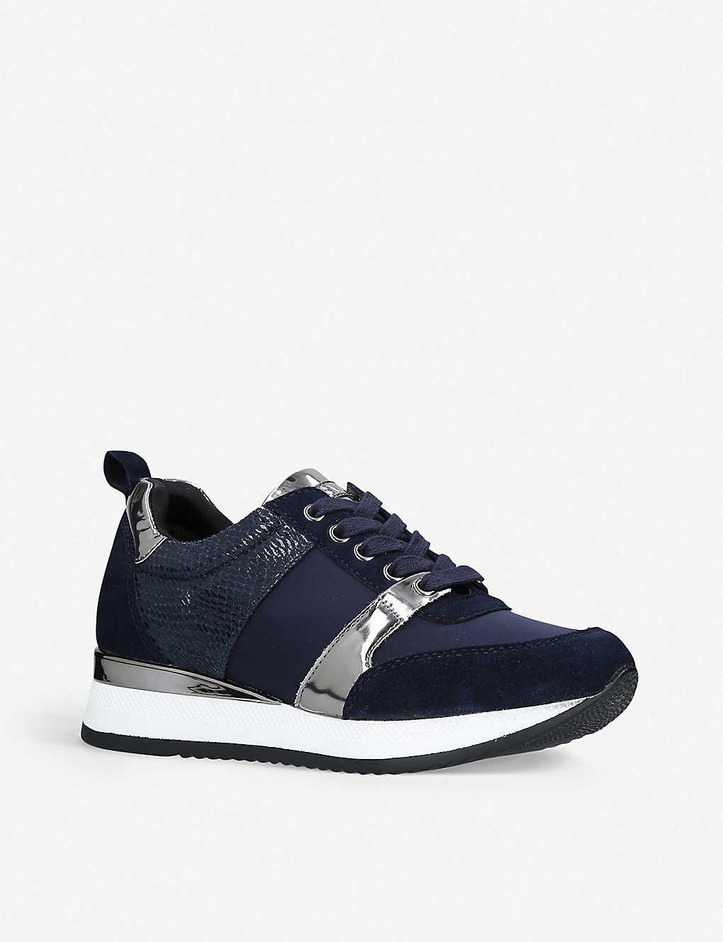 Carvela justified trainers navy Clearance