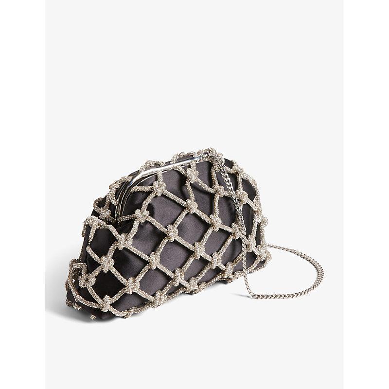 Ted Baker Mirise Rope-chain Mini Faux-leather Clutch Bag in