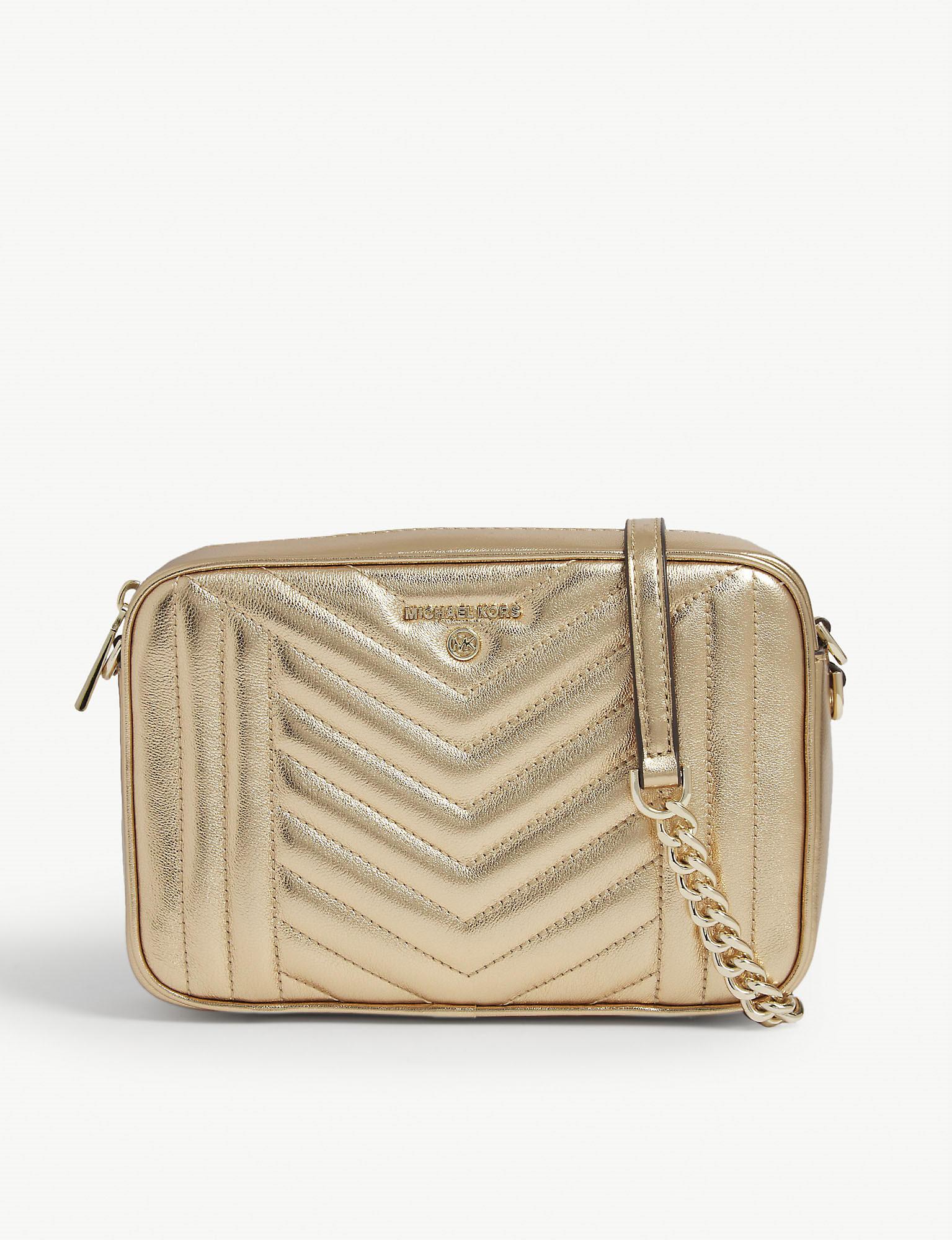 michael kors quilted camera bag