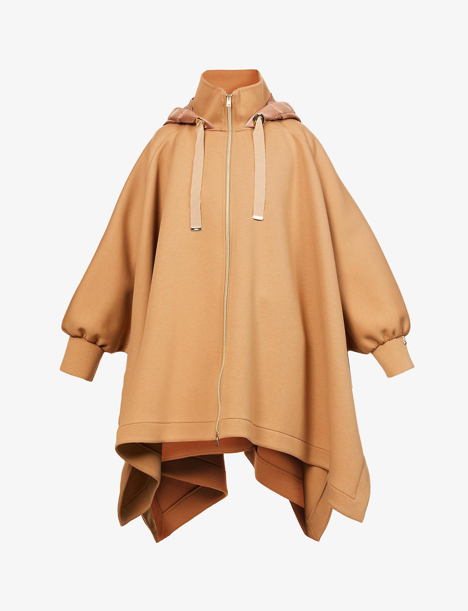 Herno Scuba Oversized Woven Poncho-jacket | Lyst