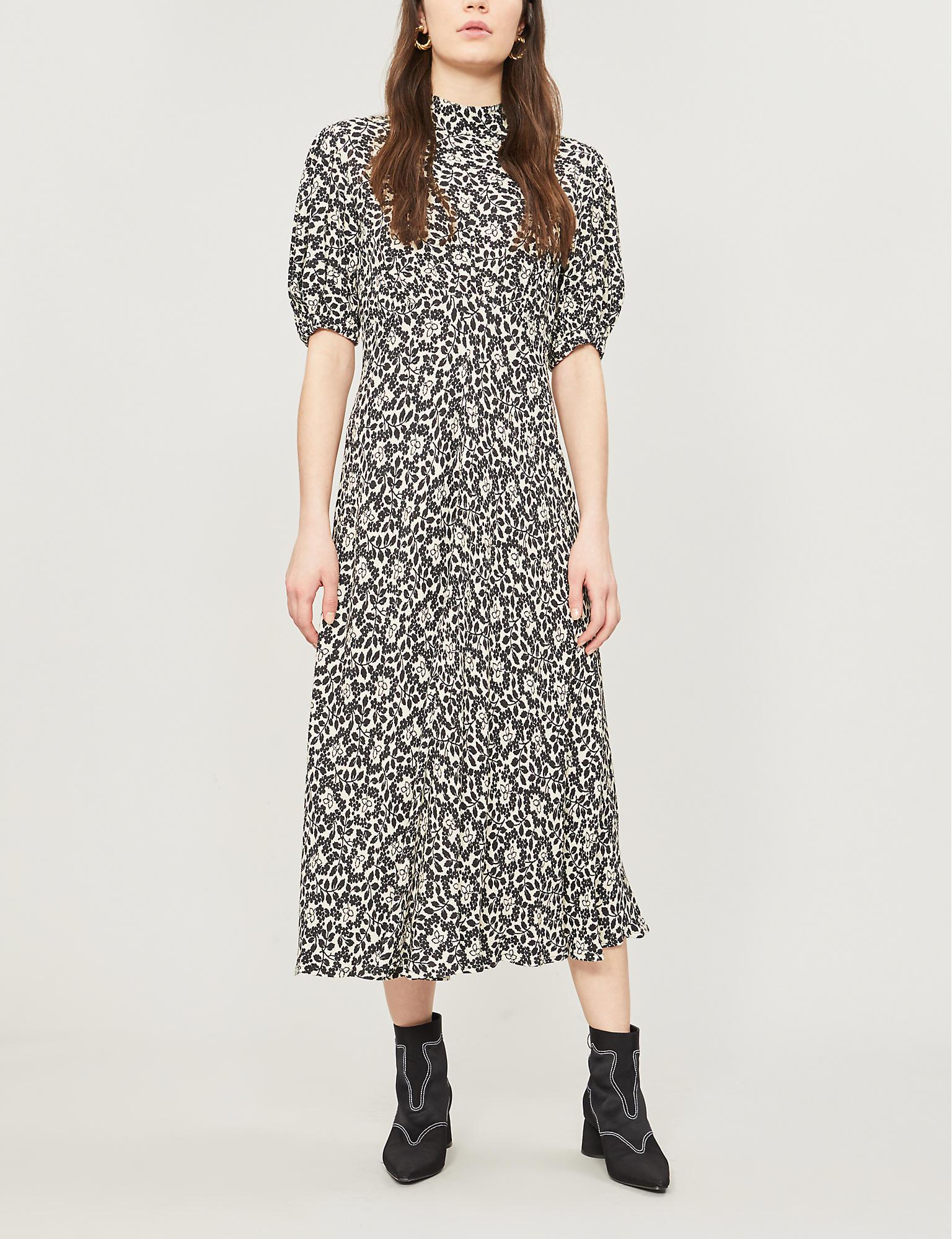 ghost luella midi dress