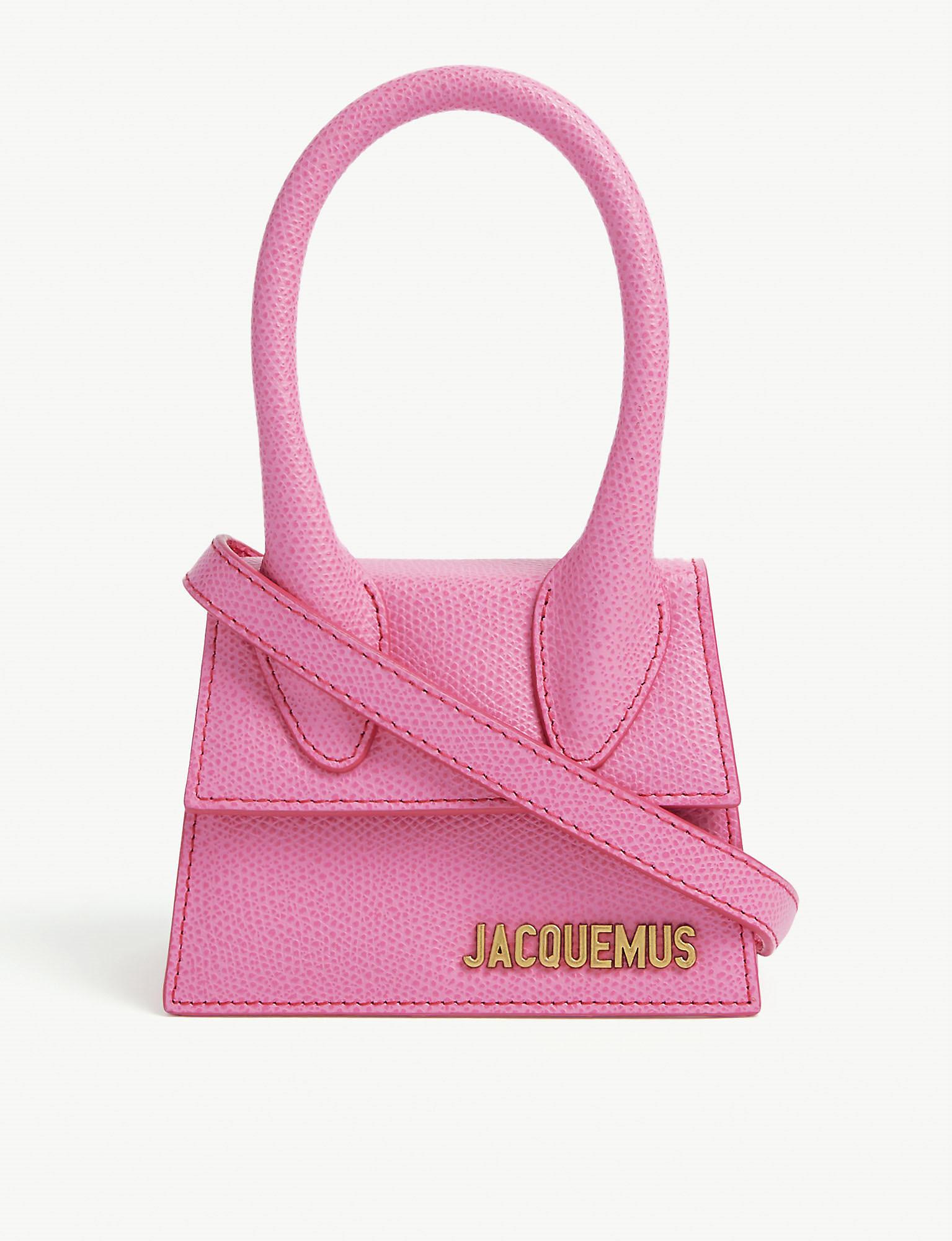 Jacquemus Le Chiquito Hand Bag in Pink