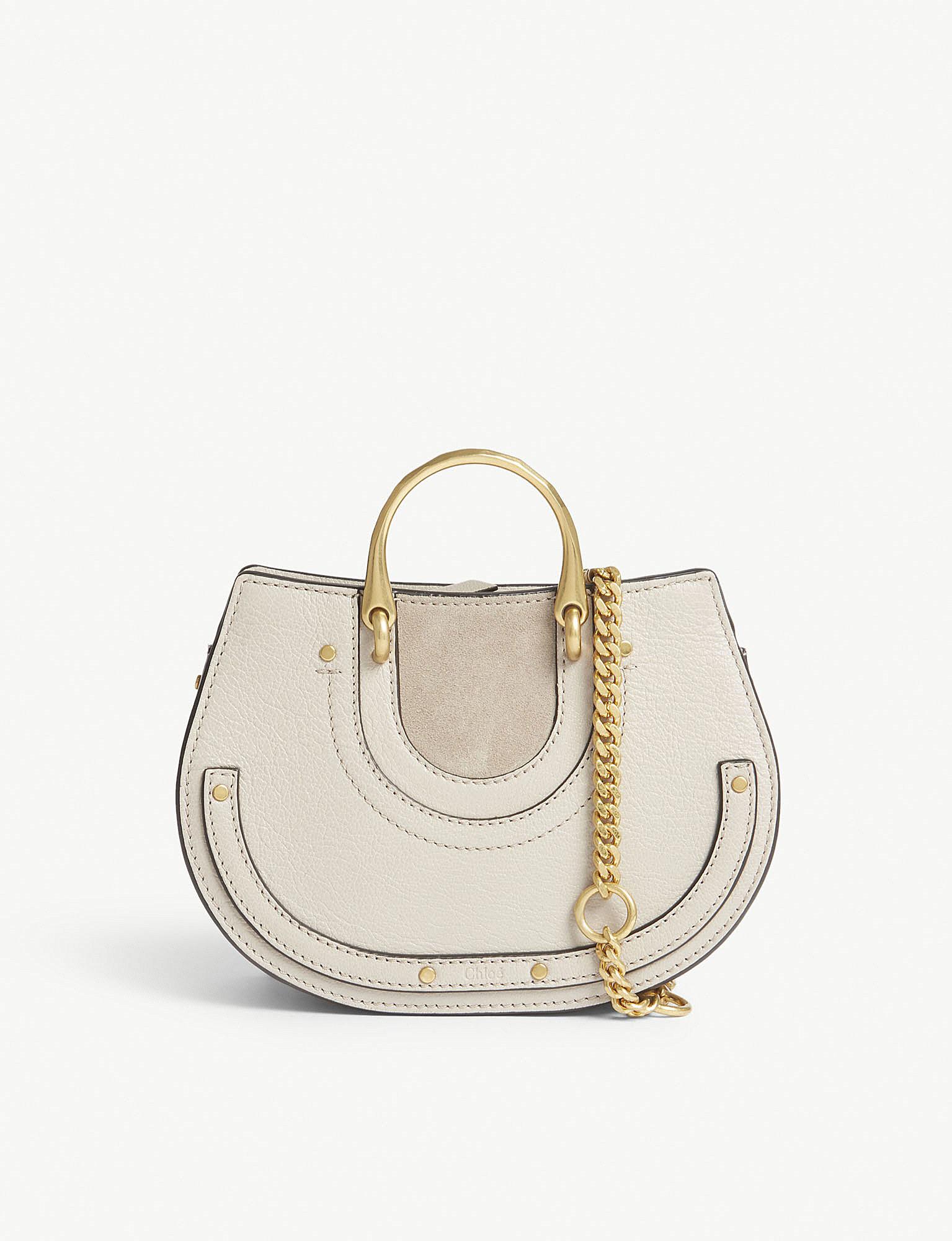 Chloé Pixie Suede And Leather Bag In Gray Lyst Gallery