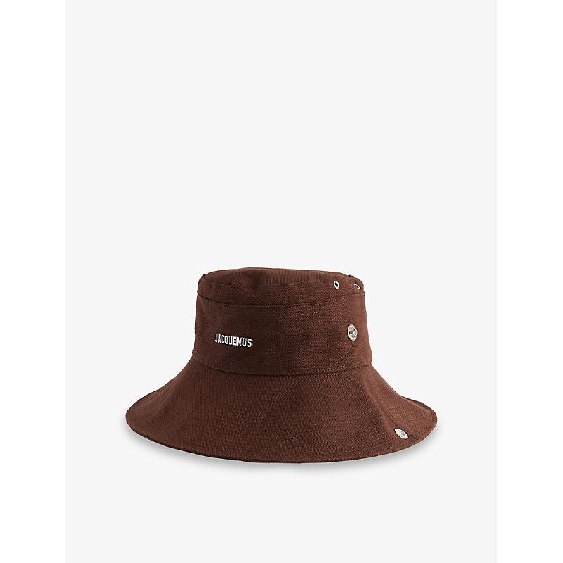 Jacquemus 'The De-Nîmes' Bucket Hat in Brown for Men | Lyst