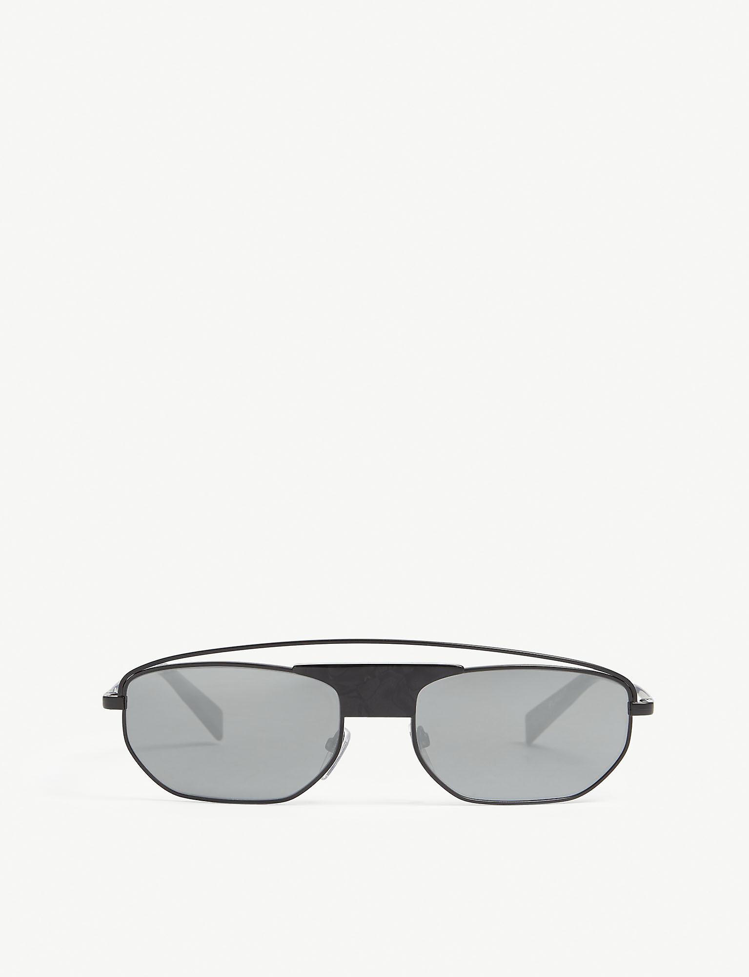 Alain Mikli A04014 Rectangle-frame Sunglasses in Black for Men - Lyst