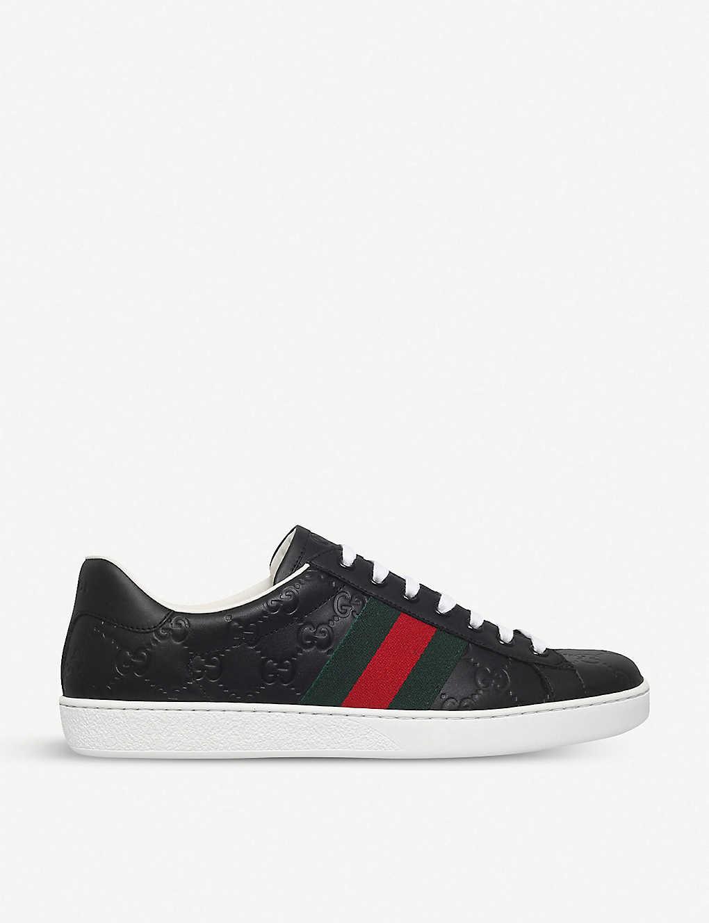 all black gucci trainers