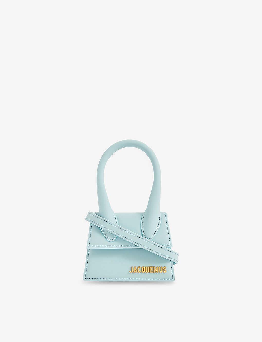 Jacquemus Le Chiquito Mini Leather Cross-body Bag in Blue | Lyst