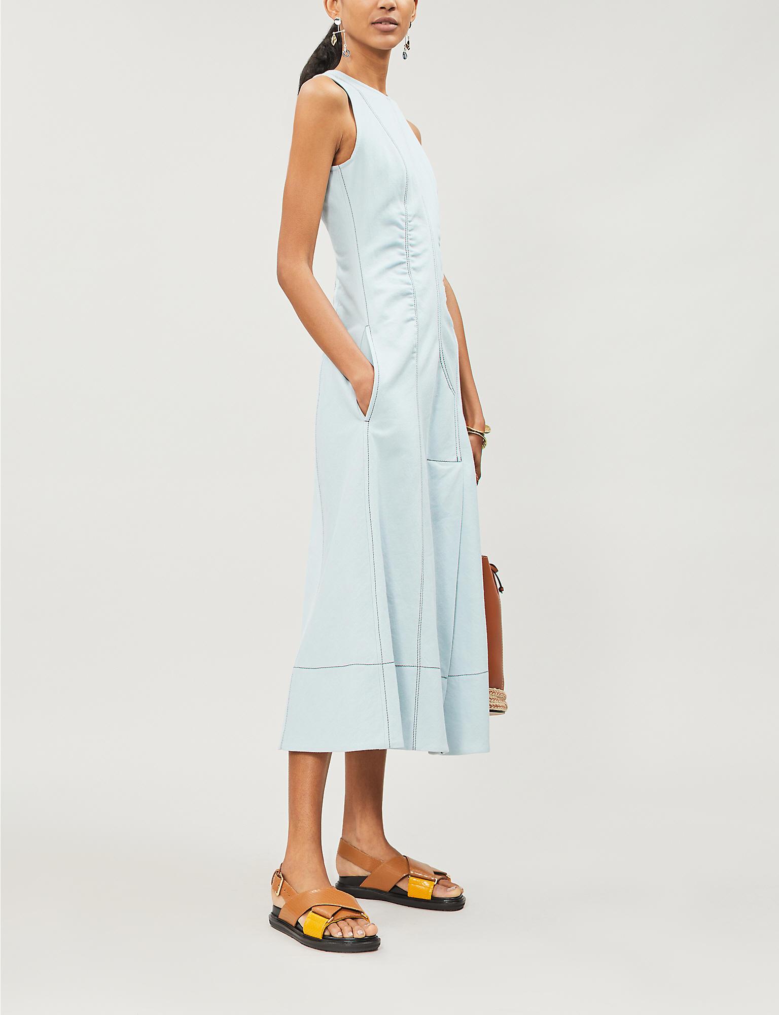 sportmax denim dress