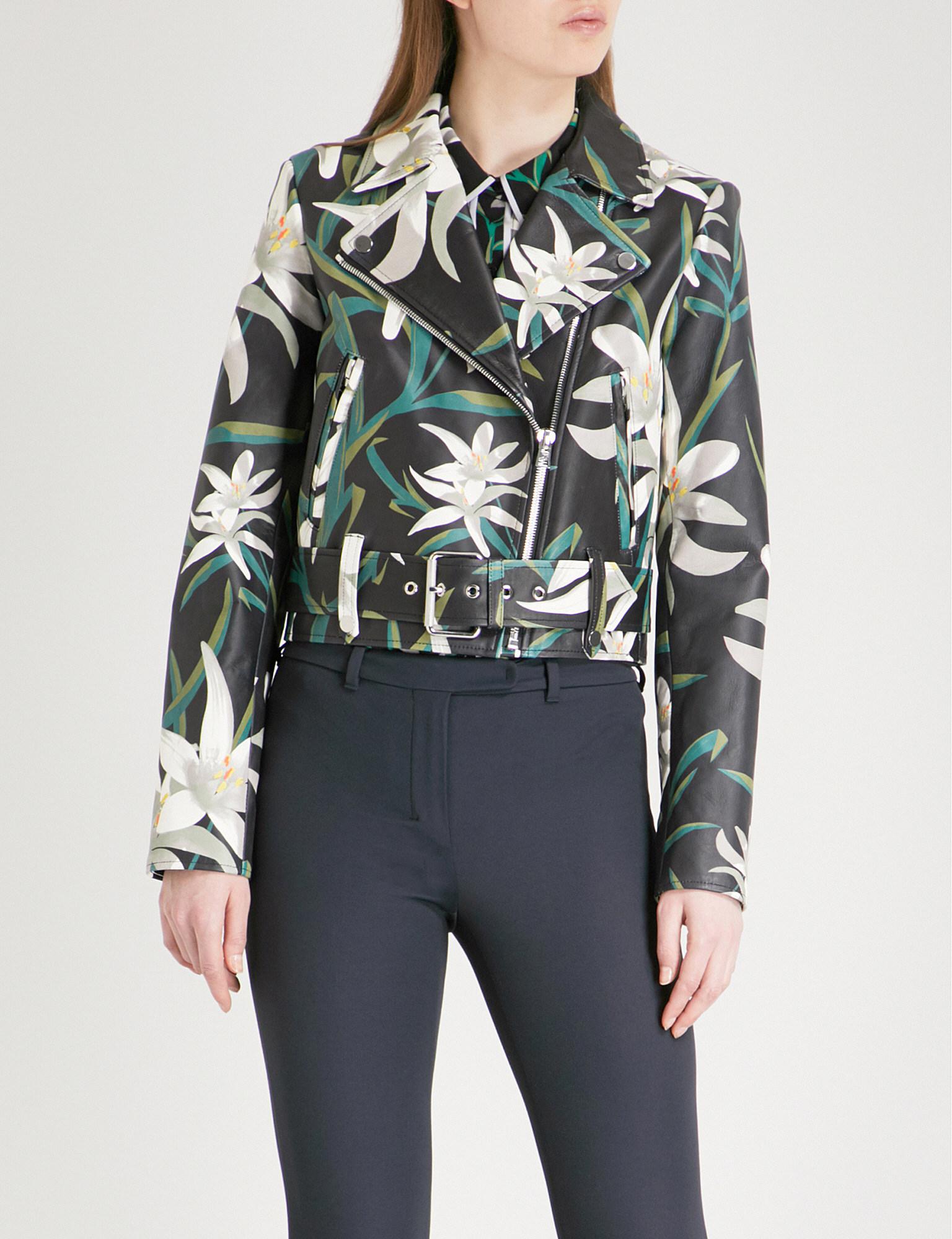 diane von furstenberg leather jacket