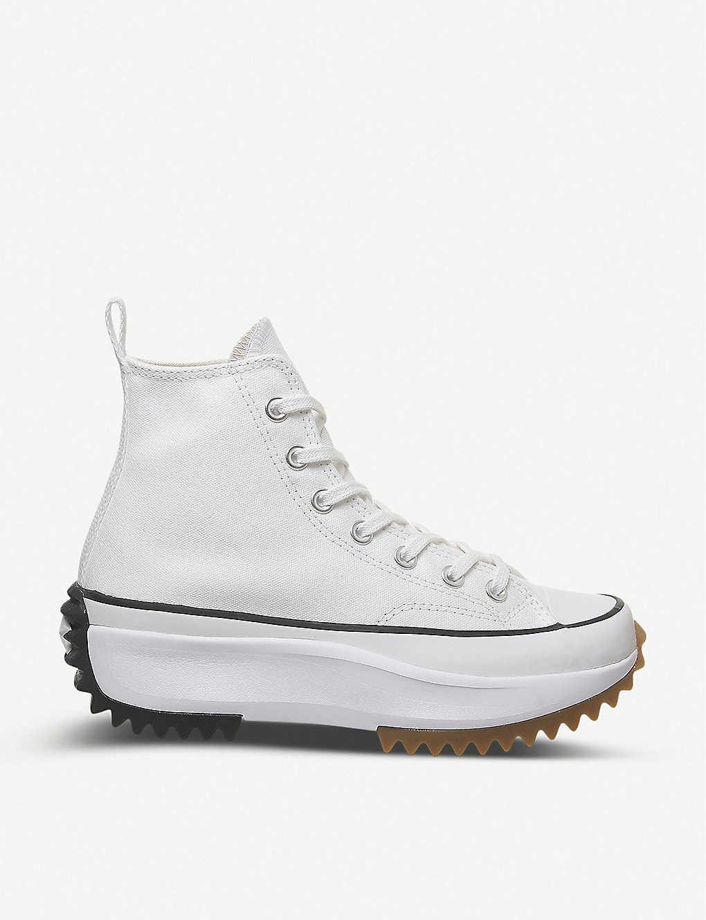 Converse Run Star Hike High-top Canvas Trainers in White for Men - Lyst