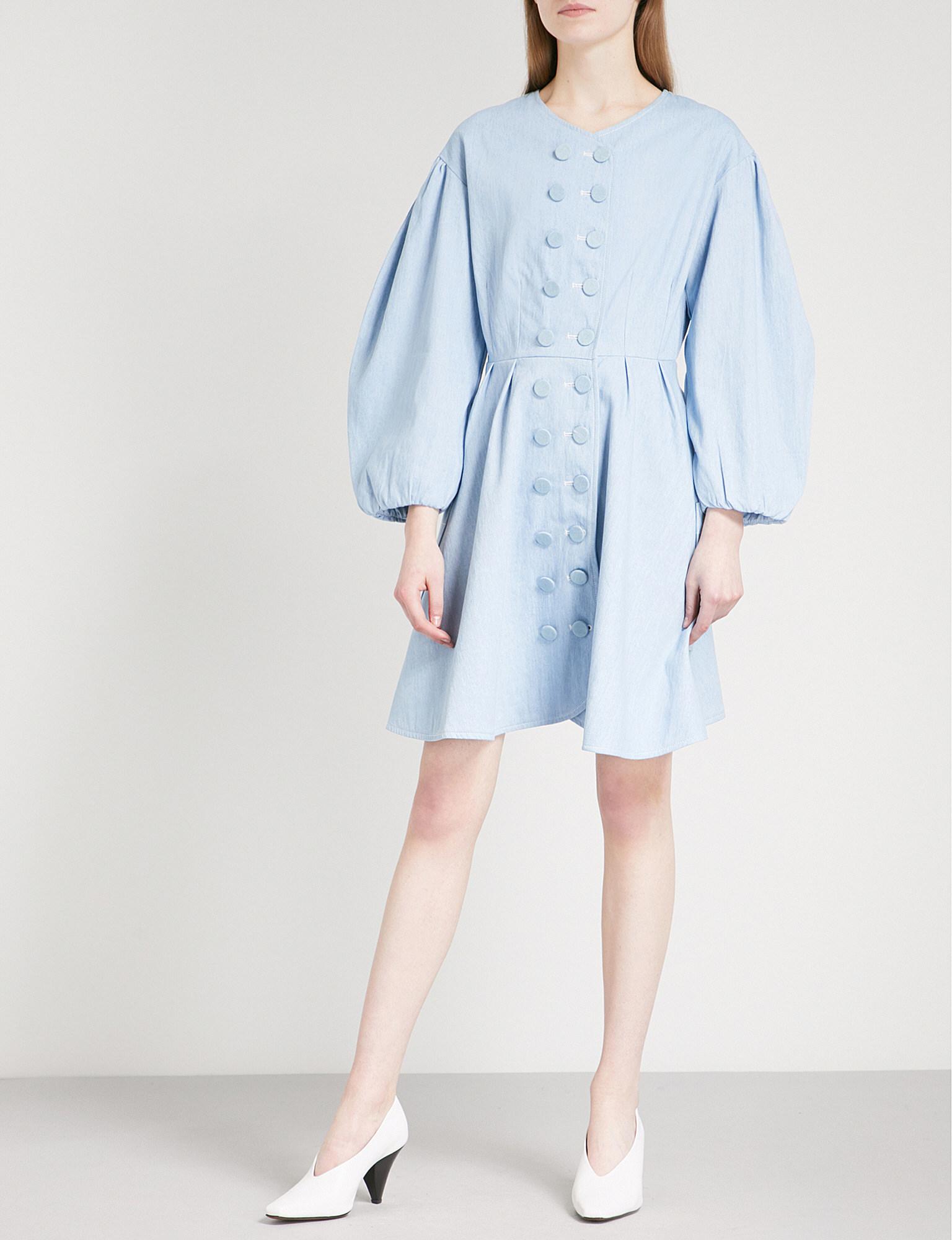 paper london denim dress