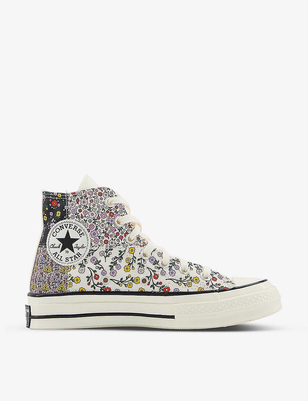 Converse Mens Egret Floral Excl All Star Hi 70 Floral-print High-top Canvas  Trainers 9 for Men | Lyst