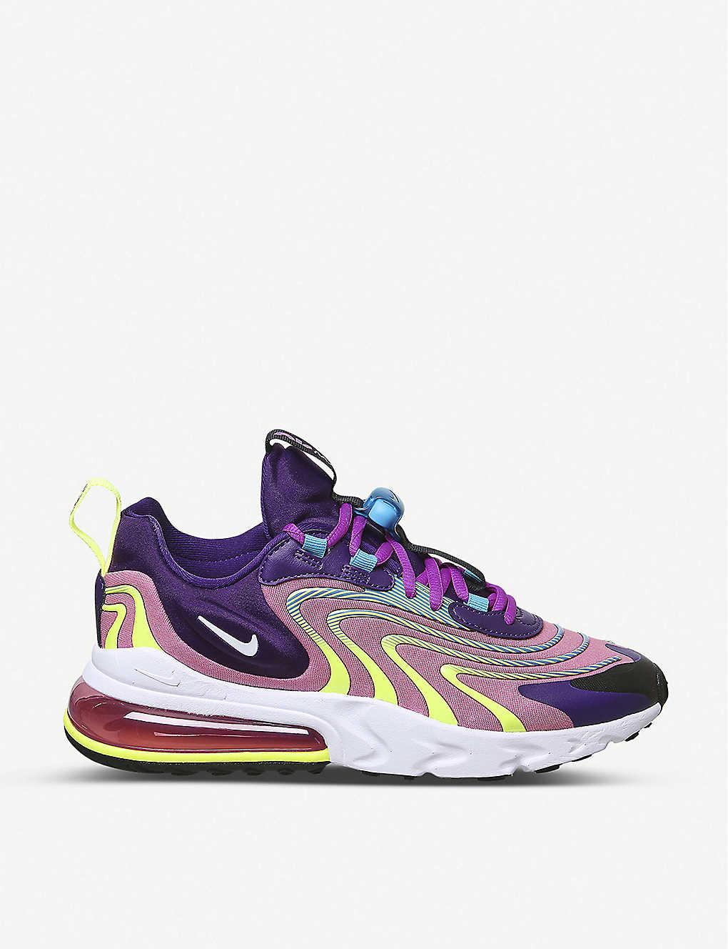 air max 270 react black and purple