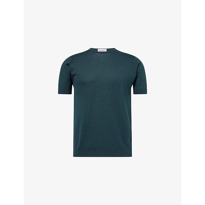 John Smedley Short sleeve t-shirts for Men | Online Sale up John Smedley Short sleeve t-shirts for Men | Online Sale up