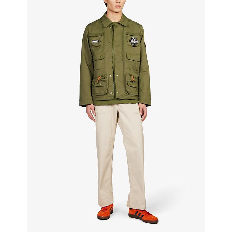 adidas Originals Spezial Wardour 2 Logo-patch Recycled-polyester Jacket in  Green for Men | Lyst
