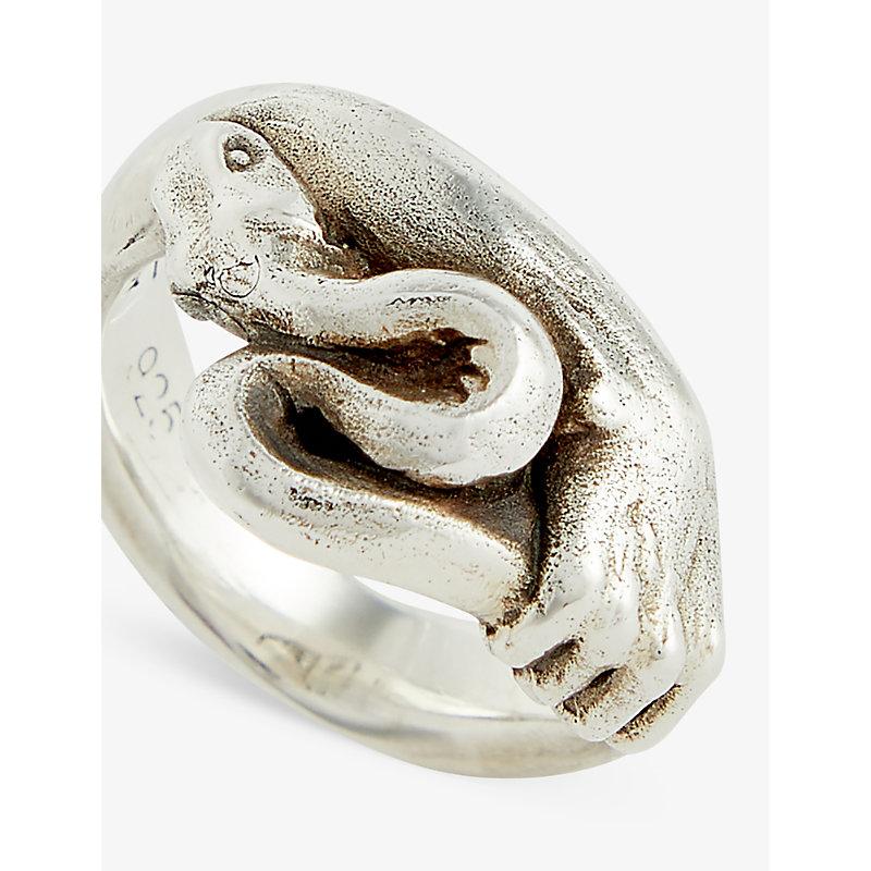 Frederick Grove Manasa 925 Sterling Ring in Metallic for Men | Lyst