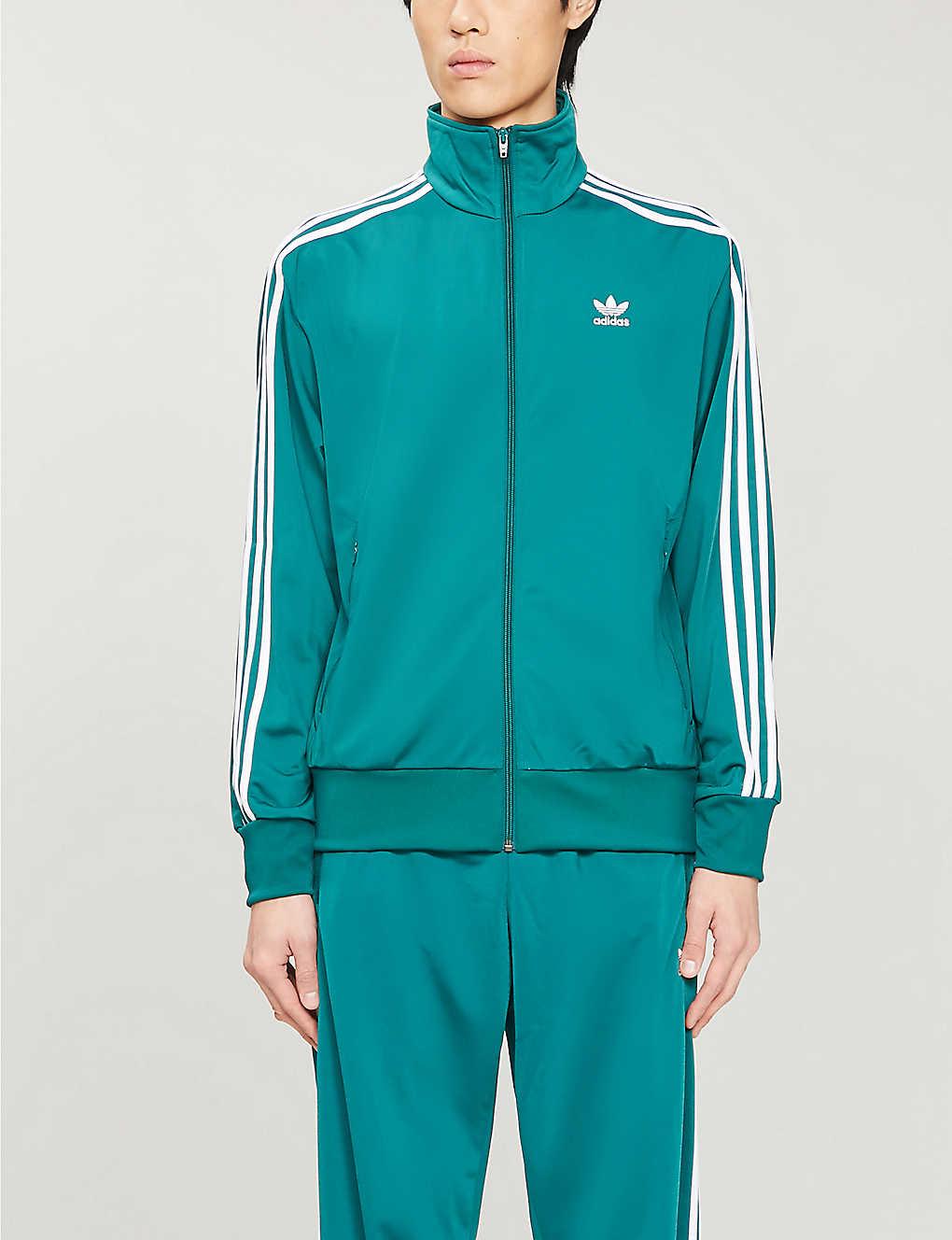 adidas Tracksuit Jacket in Blue for | Lyst