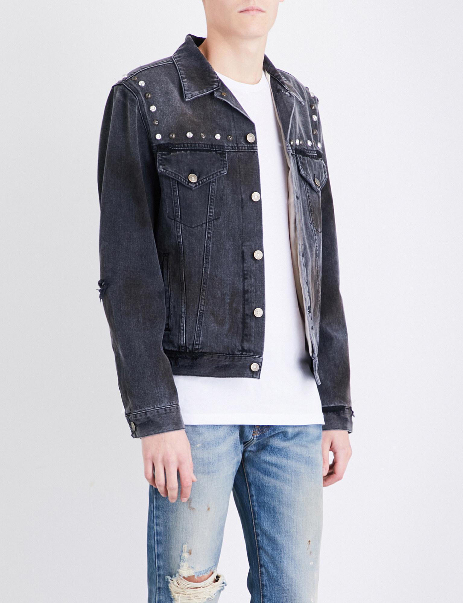 gucci denim jacket men