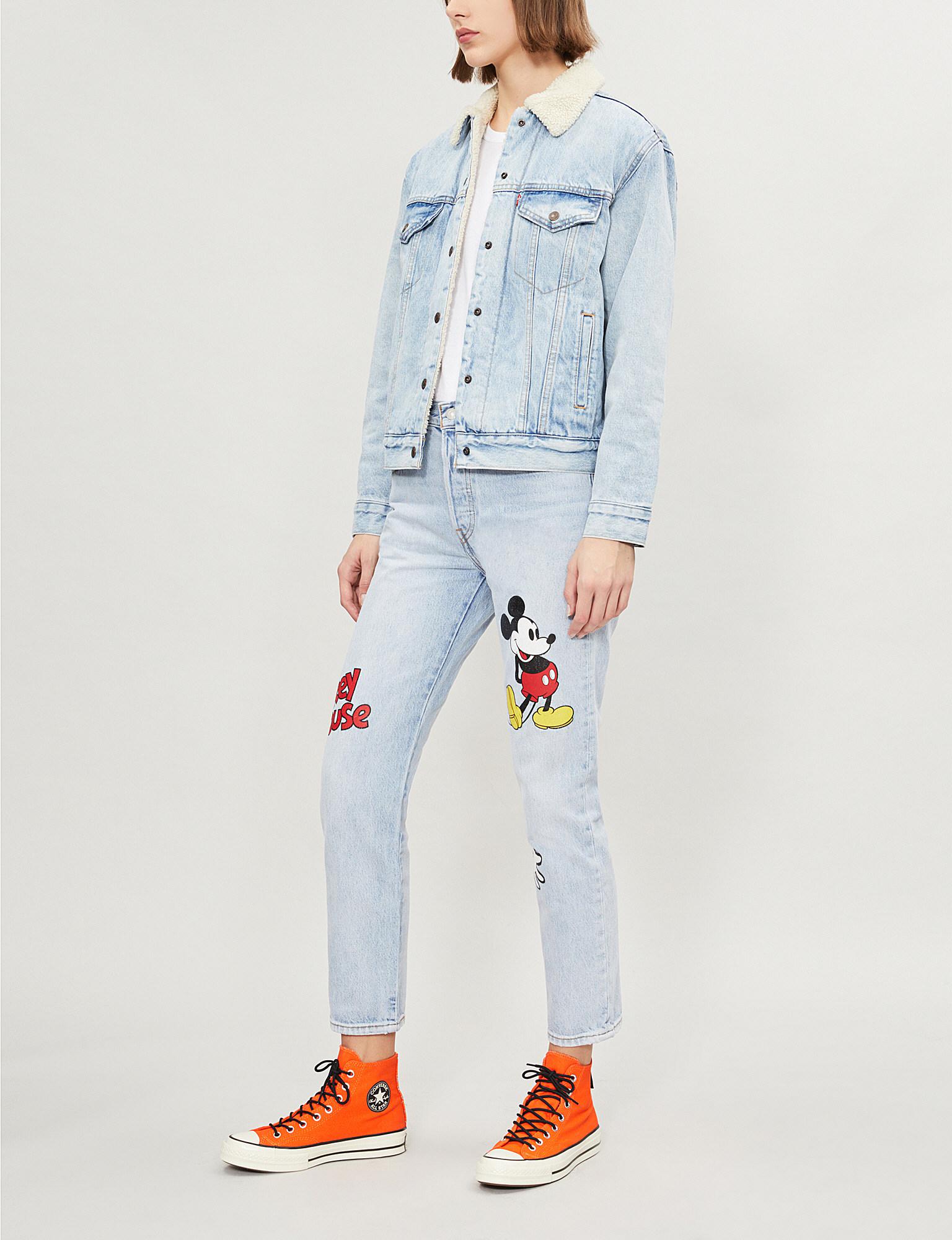 mickey mouse levi's jacket