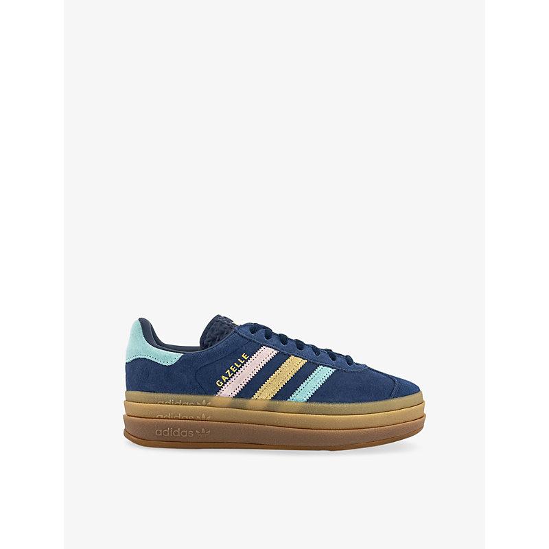 adidas gazelle silver green womens Adidas x Gucci Men's Gazelle Green Suede Low Top Sneakers