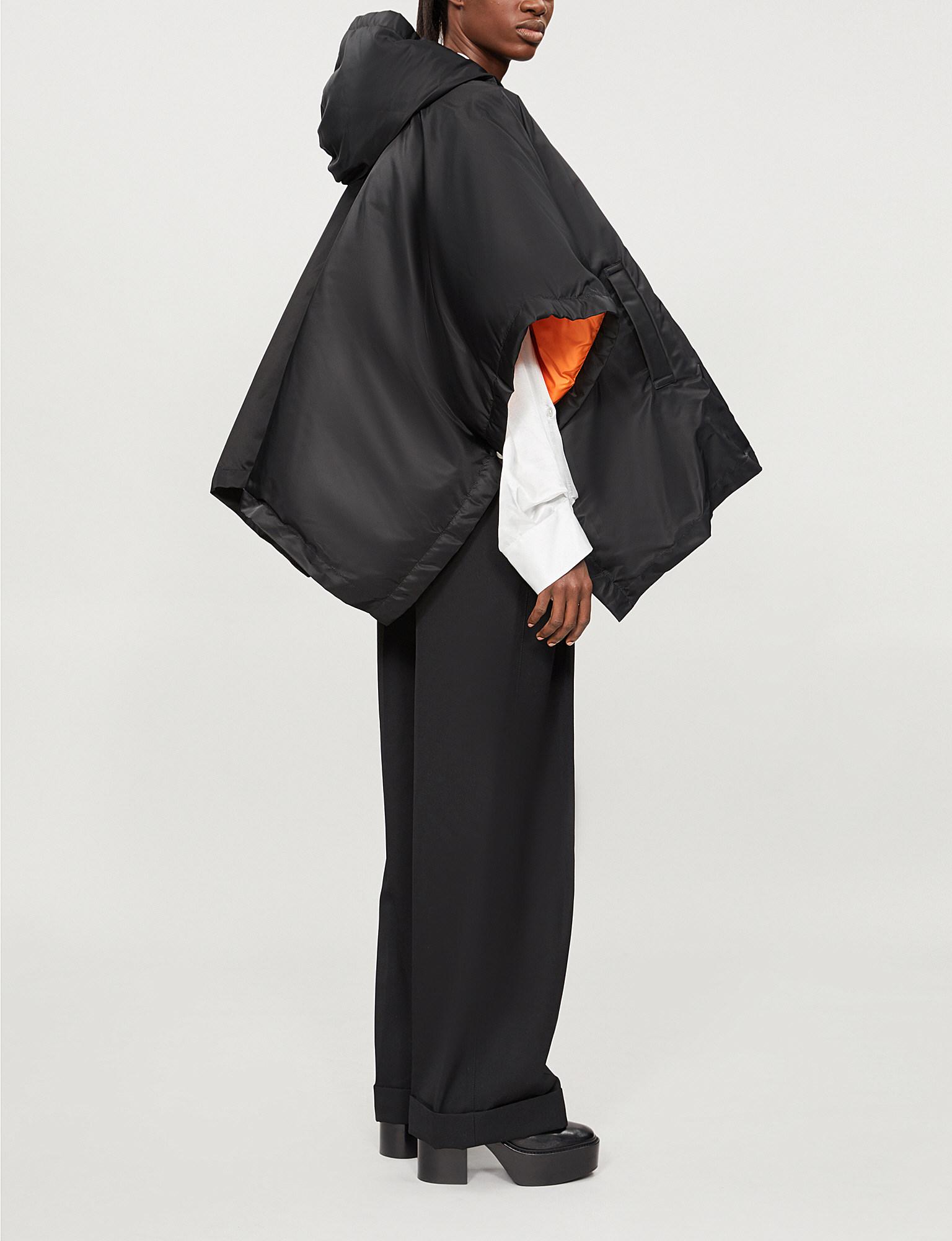 comme des garcons down jacket