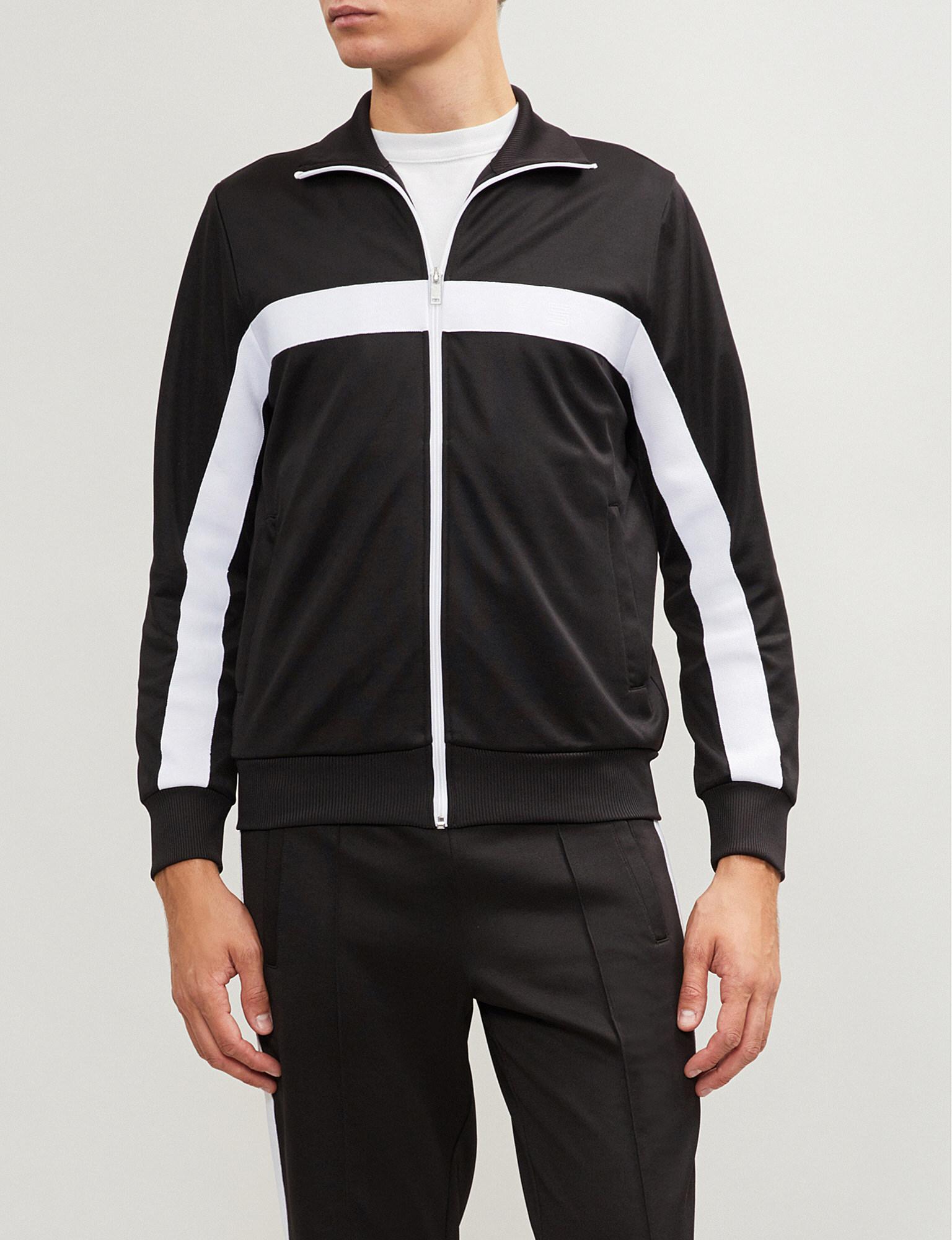 fitted track jacket