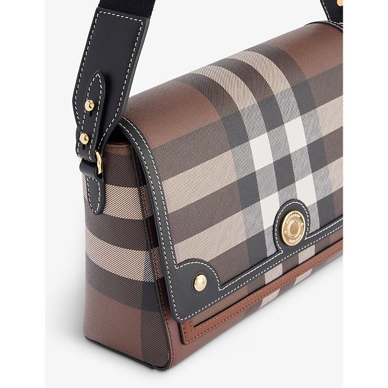 Top Handle Note Bag in Dark Birch Brown - Women