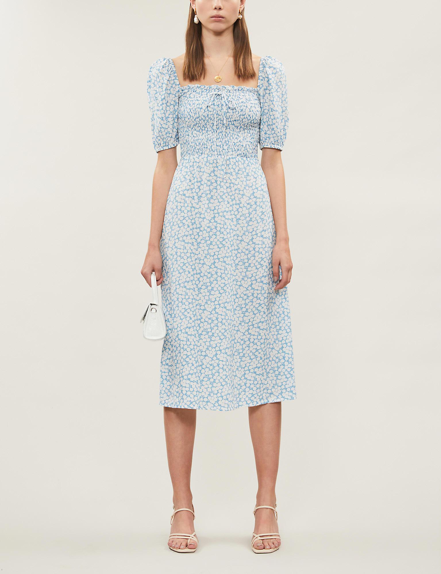 majorelle midi dress faithfull