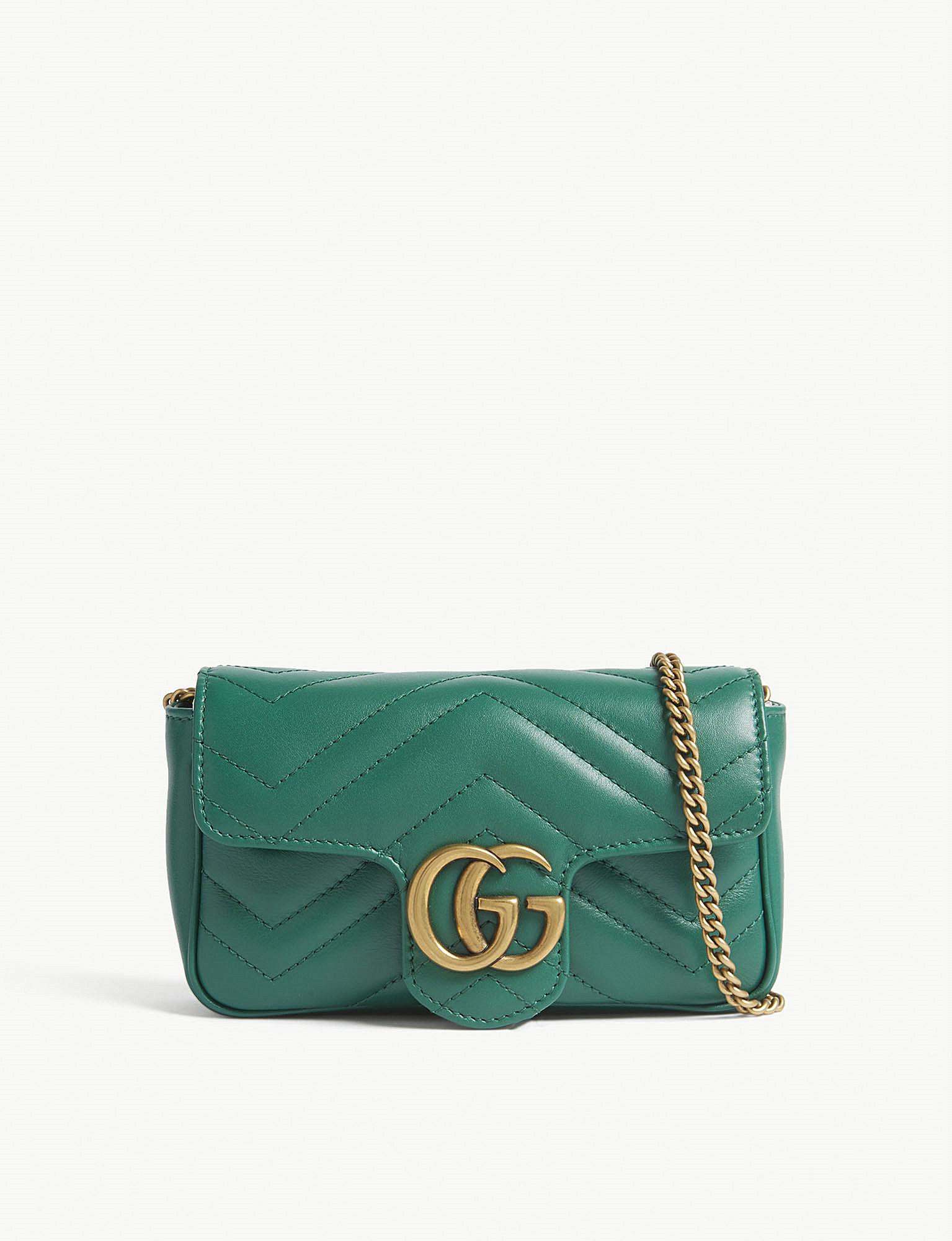 green gucci mini bag