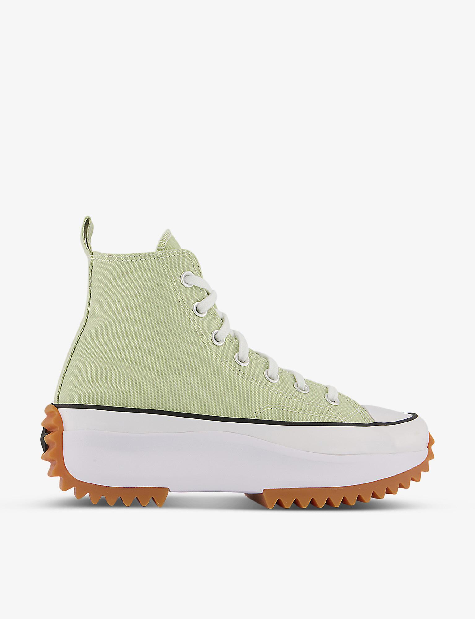 Converse Run Star Hike High-top Canvas Trainers in White for Men | Lyst