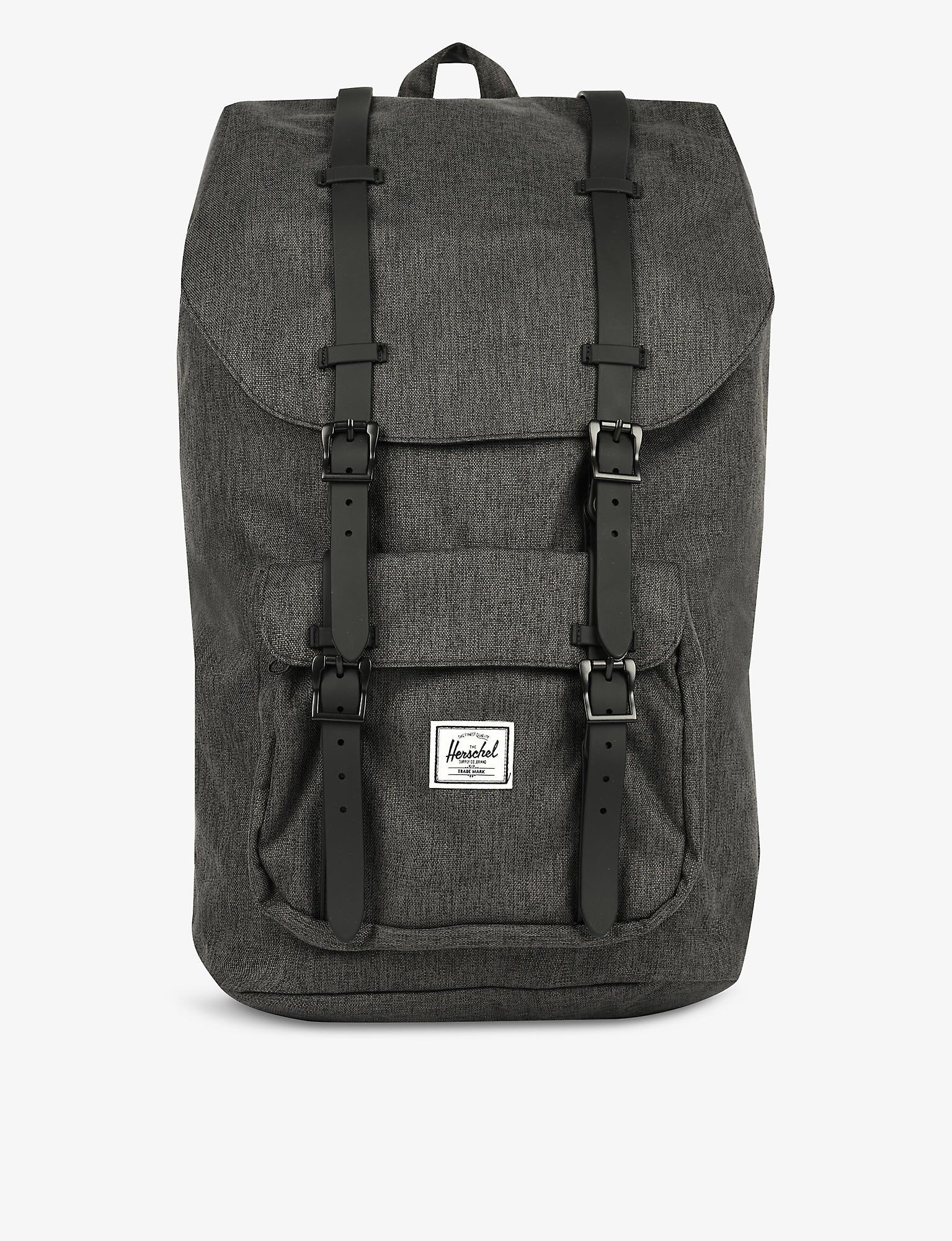 Herschel Supply Co. Little America Recycled Polyester Backpack in Red Lyst