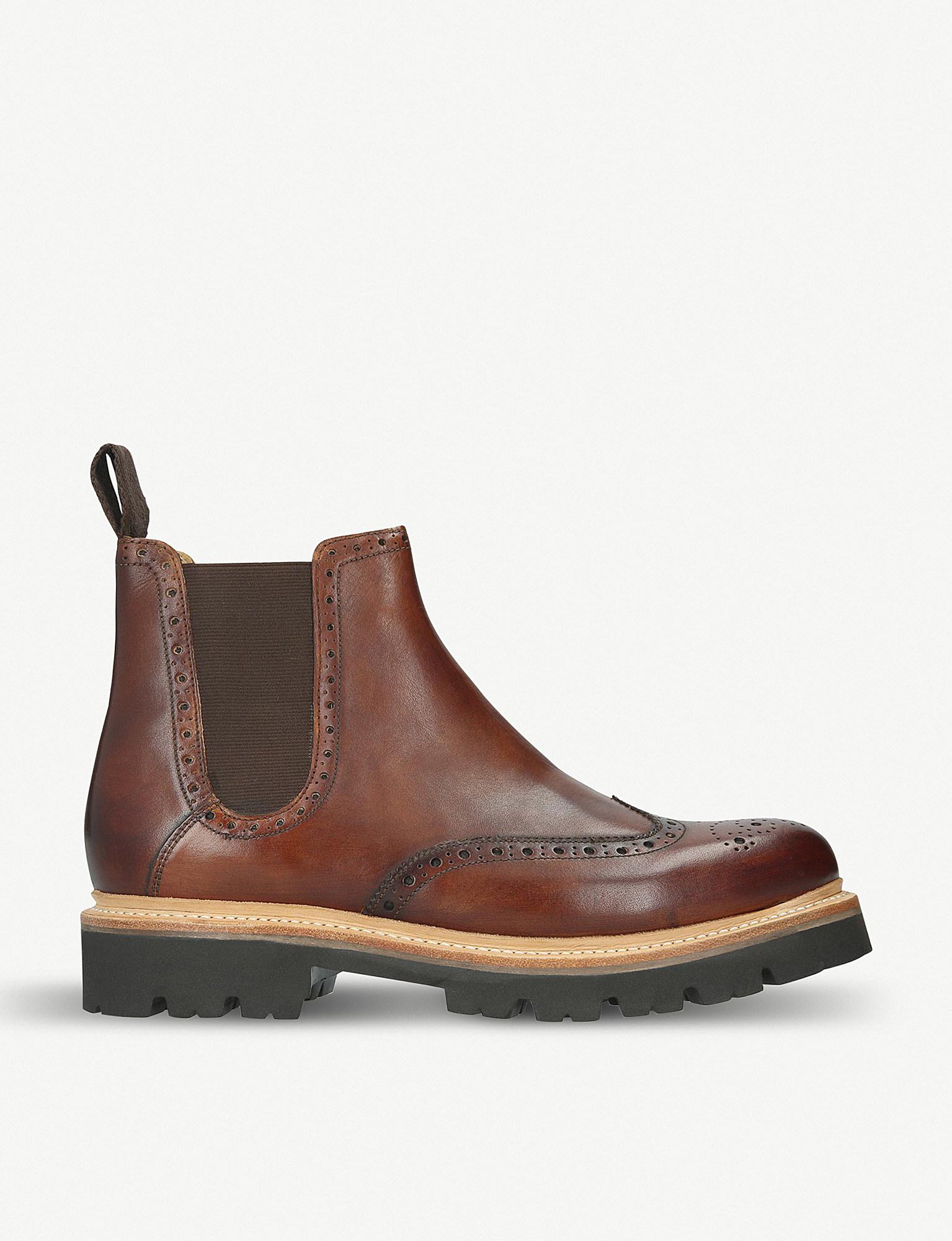 grenson arlo commando chelsea boot