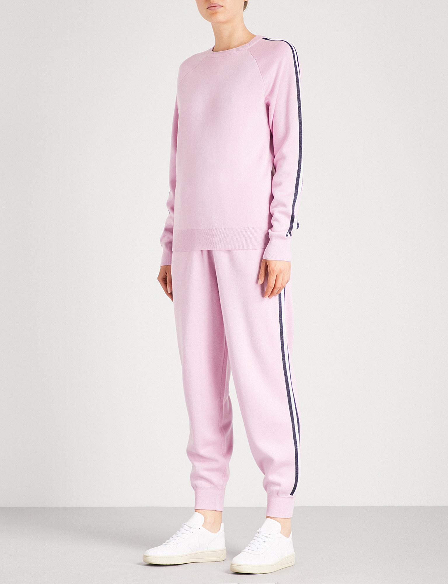 pink silk tracksuit