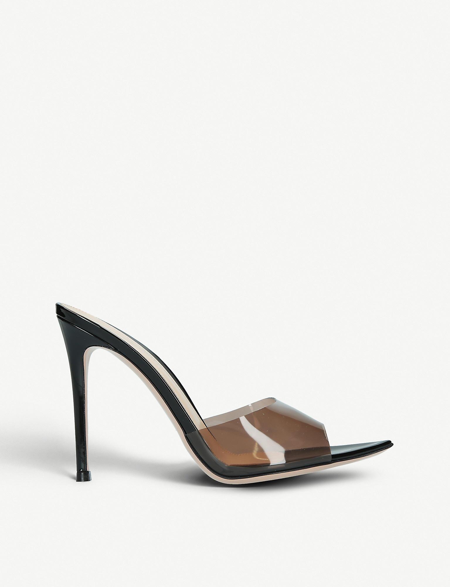 gianvito rossi pvc mules