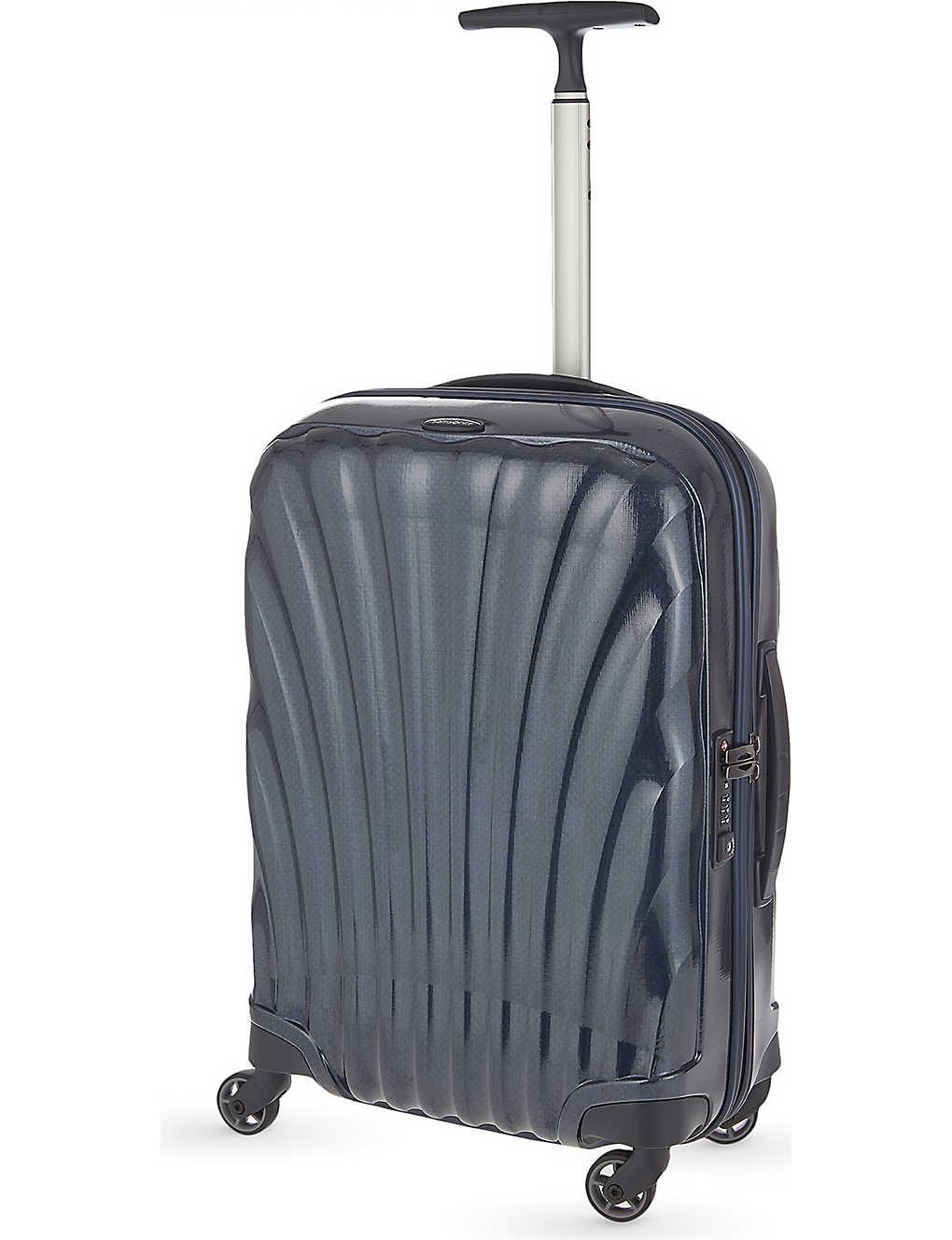 Samsonite Cosmolite Fourwheel Cabin Suitcase 55cm in Midnight Blue