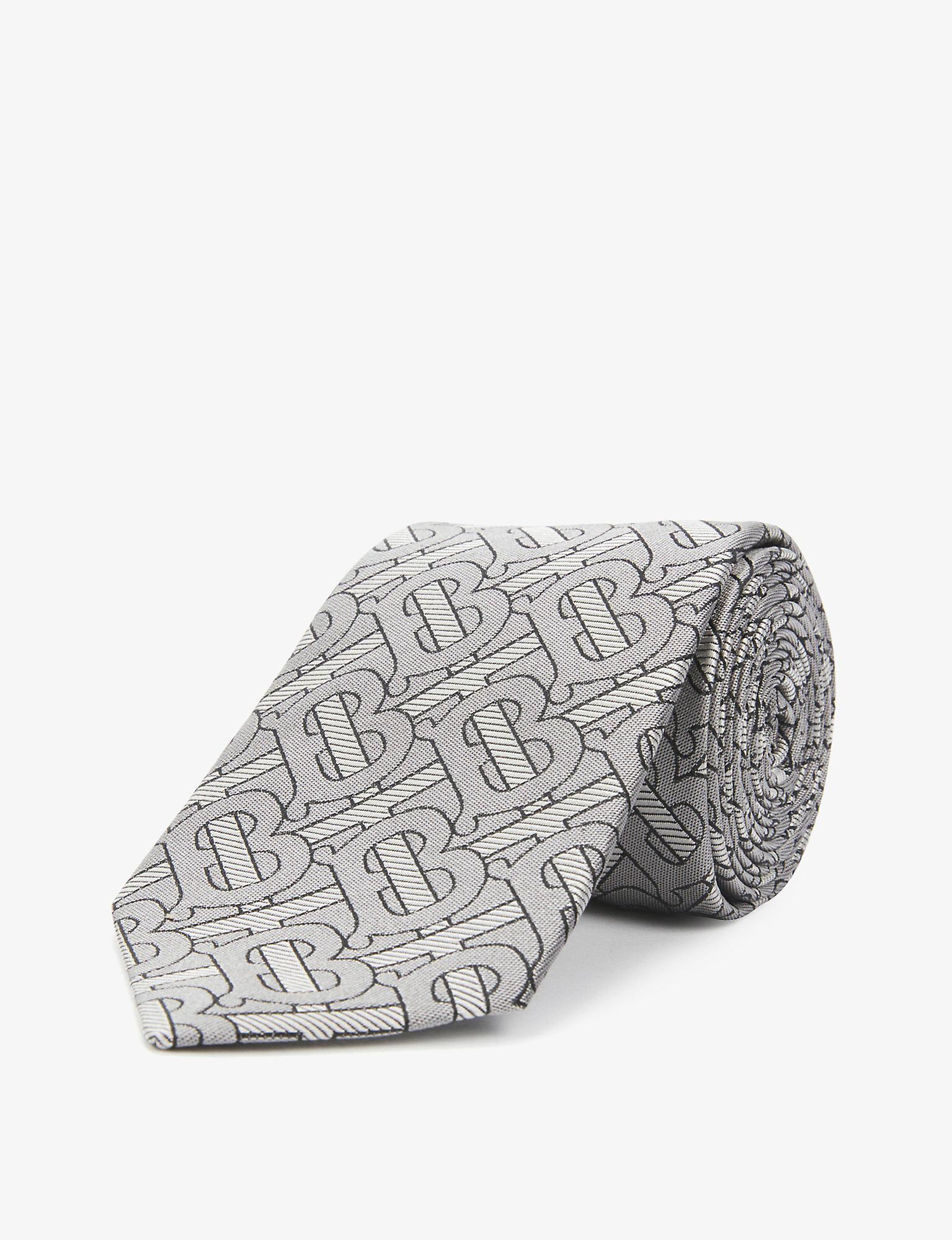 White burberry tie new arrivals
