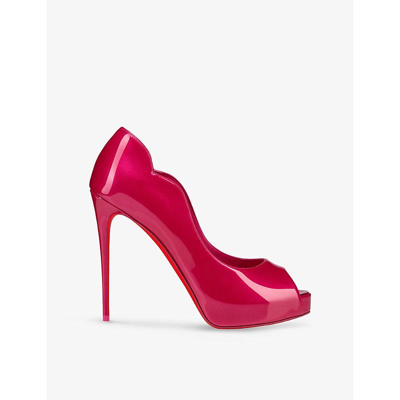 Christian Louboutin Hot Chick Alta 120 Patent-Leather Heeled
