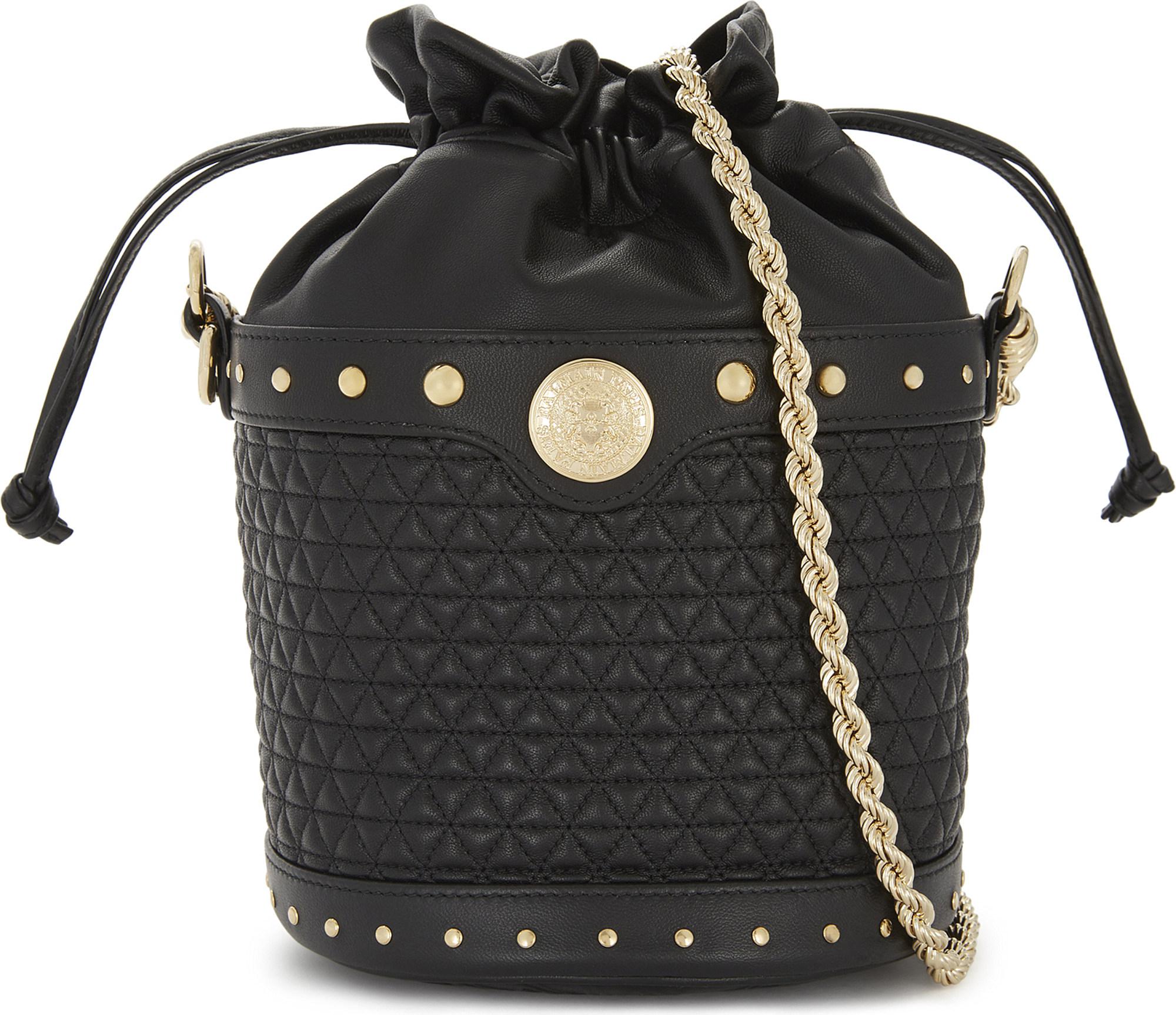 balmain bucket bag